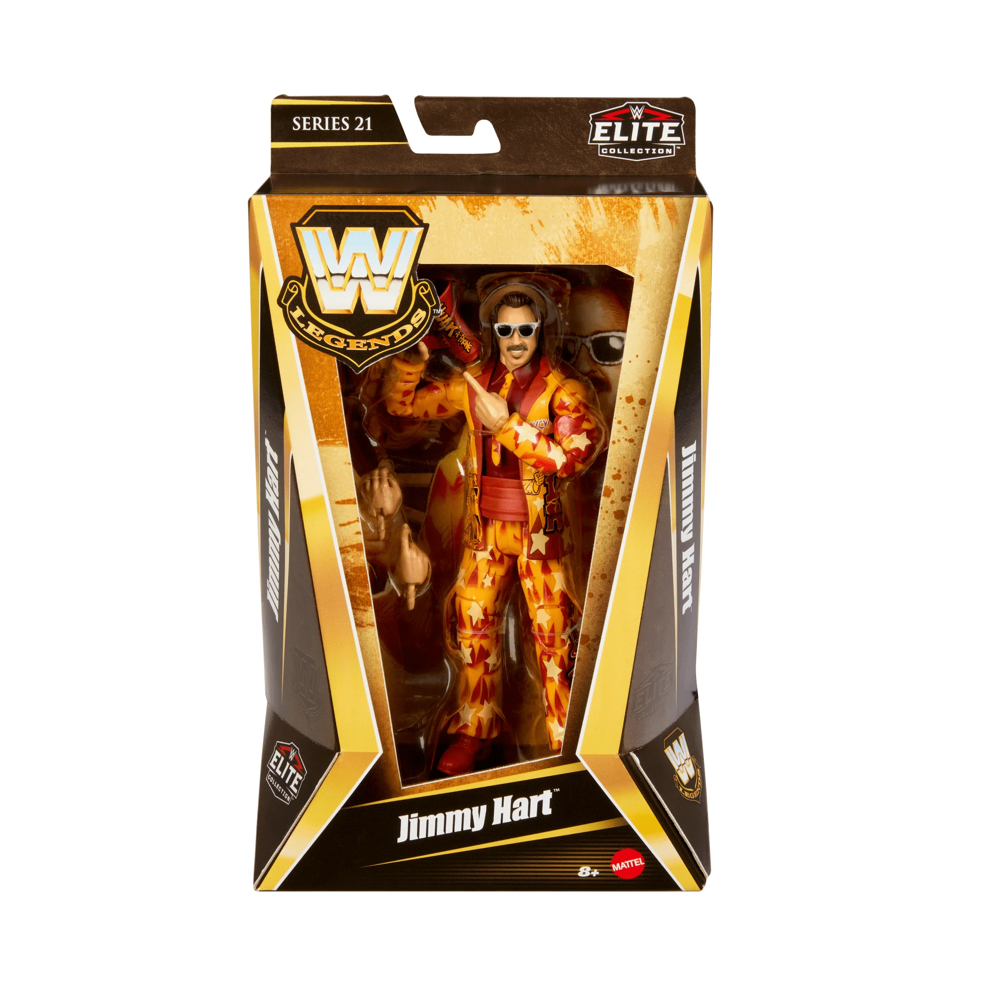 WWE Elite Action Figure Legends Jimmy Hart - Image 2
