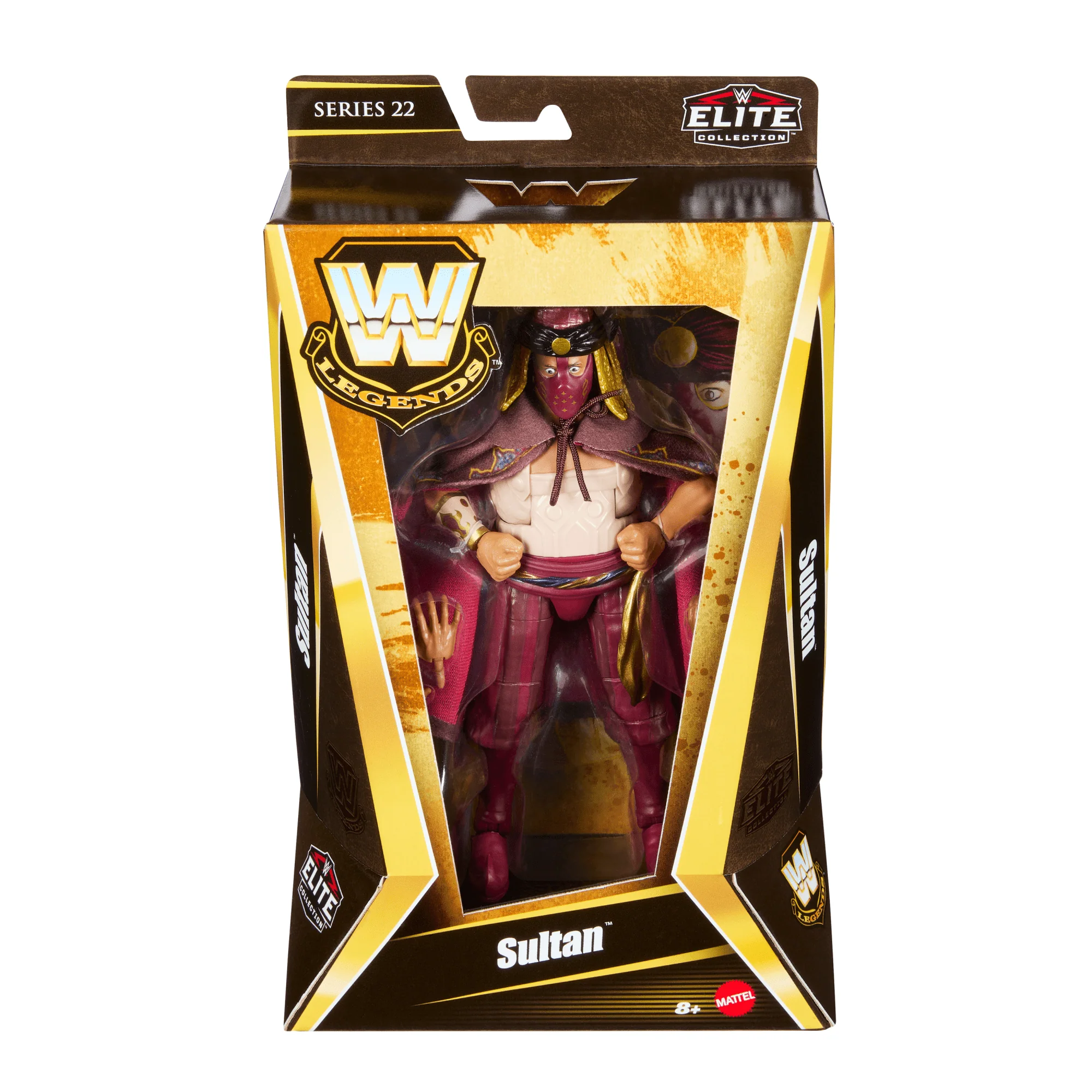 WWE Elite Action Figure Legends Sultan - Image 2