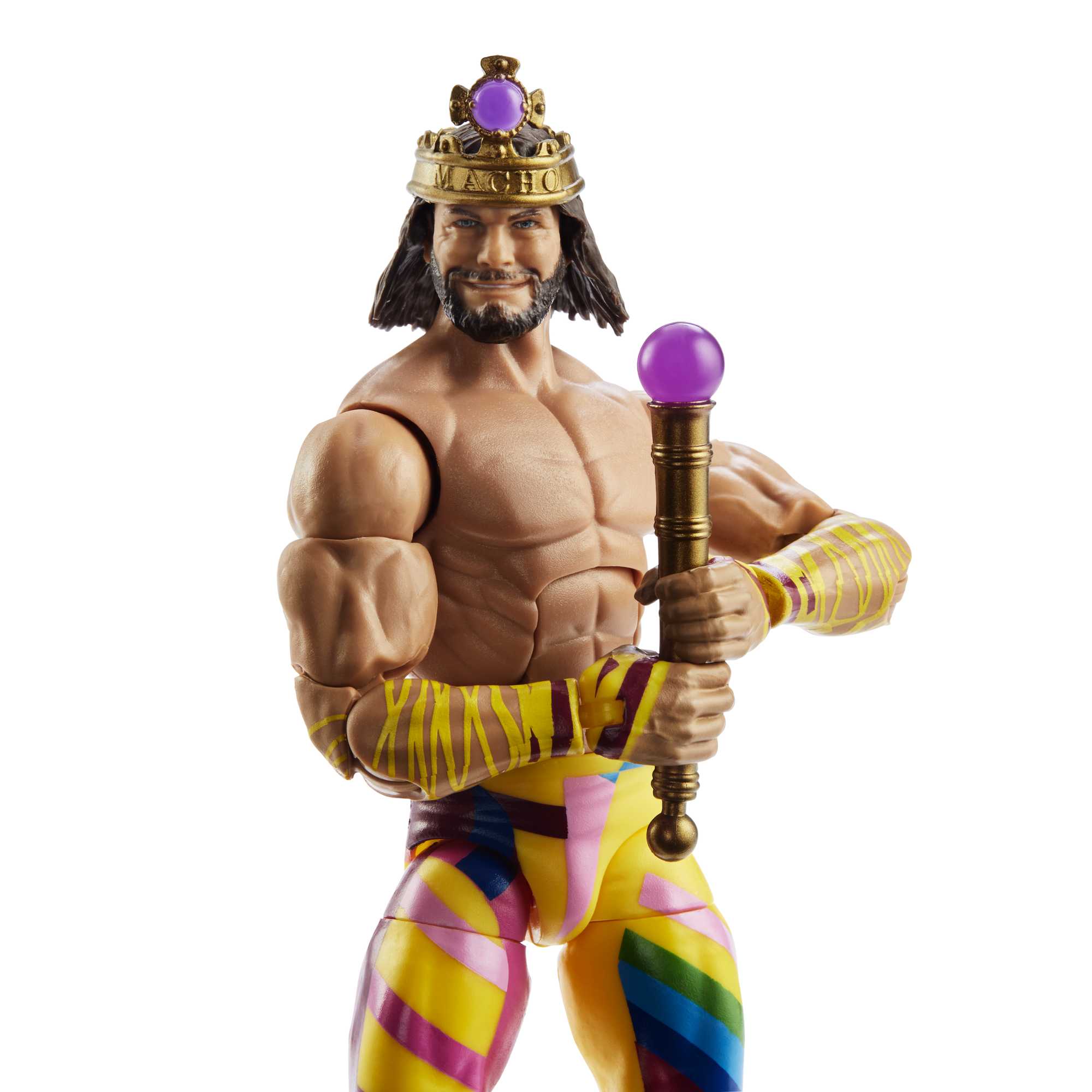 WWE Macho King Randy Savage WrestleMania Elite Collection Action Figure - Image 2