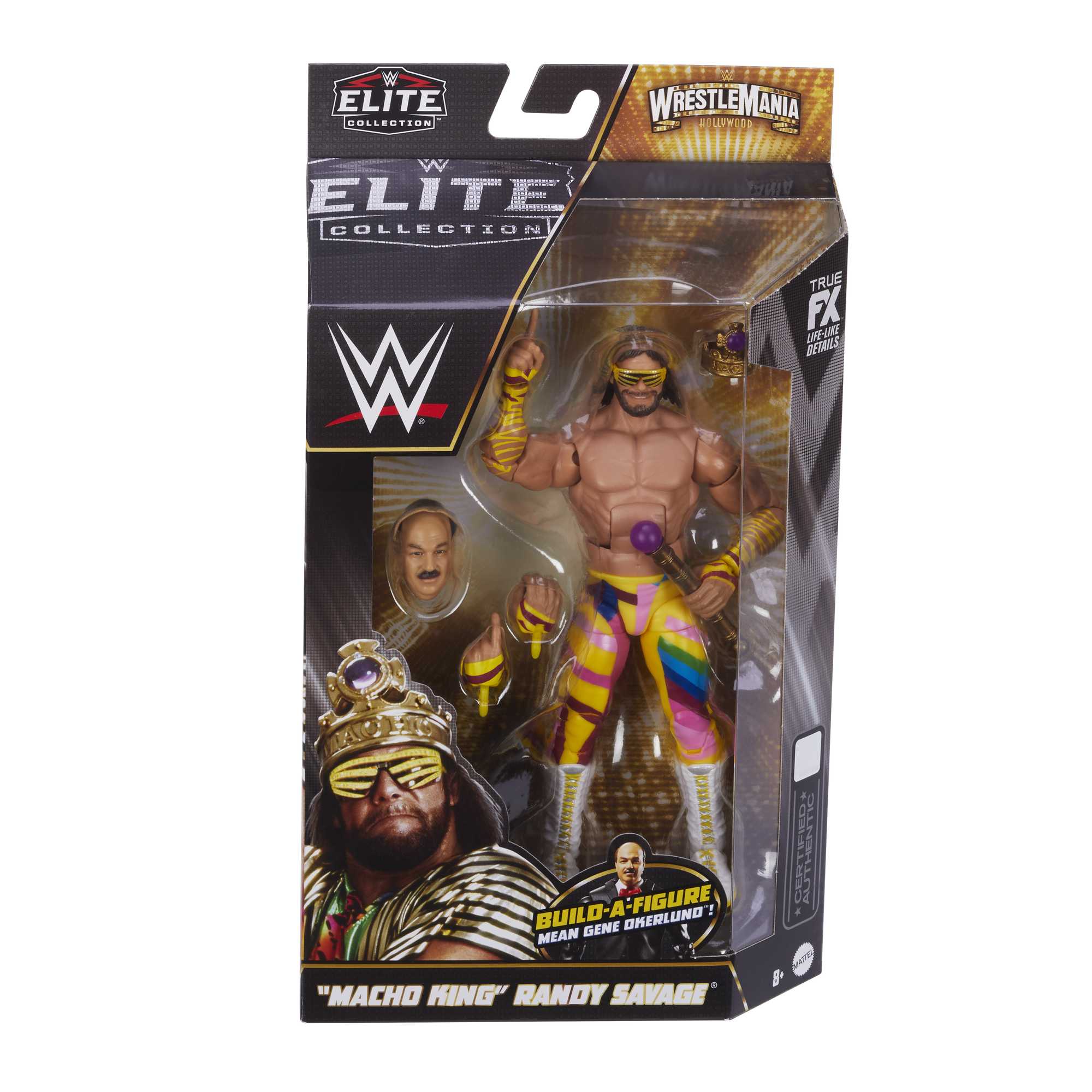 WWE Macho King Randy Savage WrestleMania Elite Collection Action Figure - Image 5