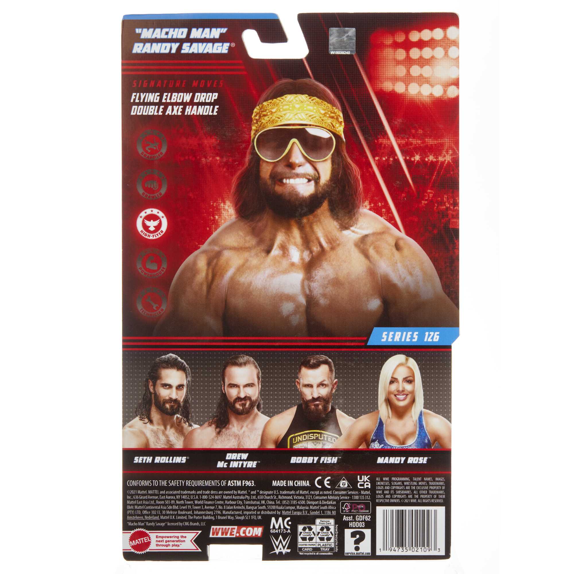 WWE 'Macho Man' Randy Savage Action Figure - Image 6