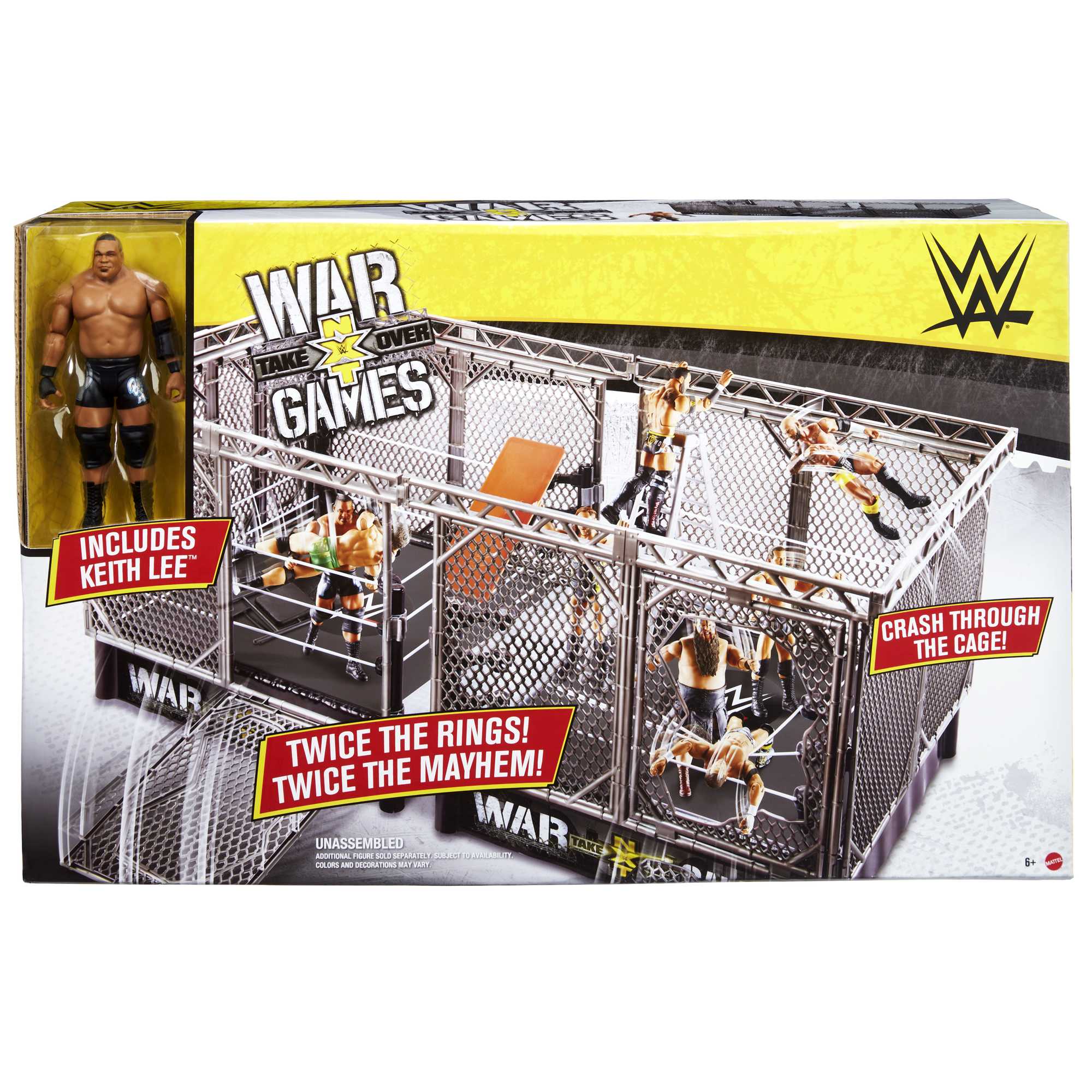 WWE NXT War Games Playset Bundle - Image 5