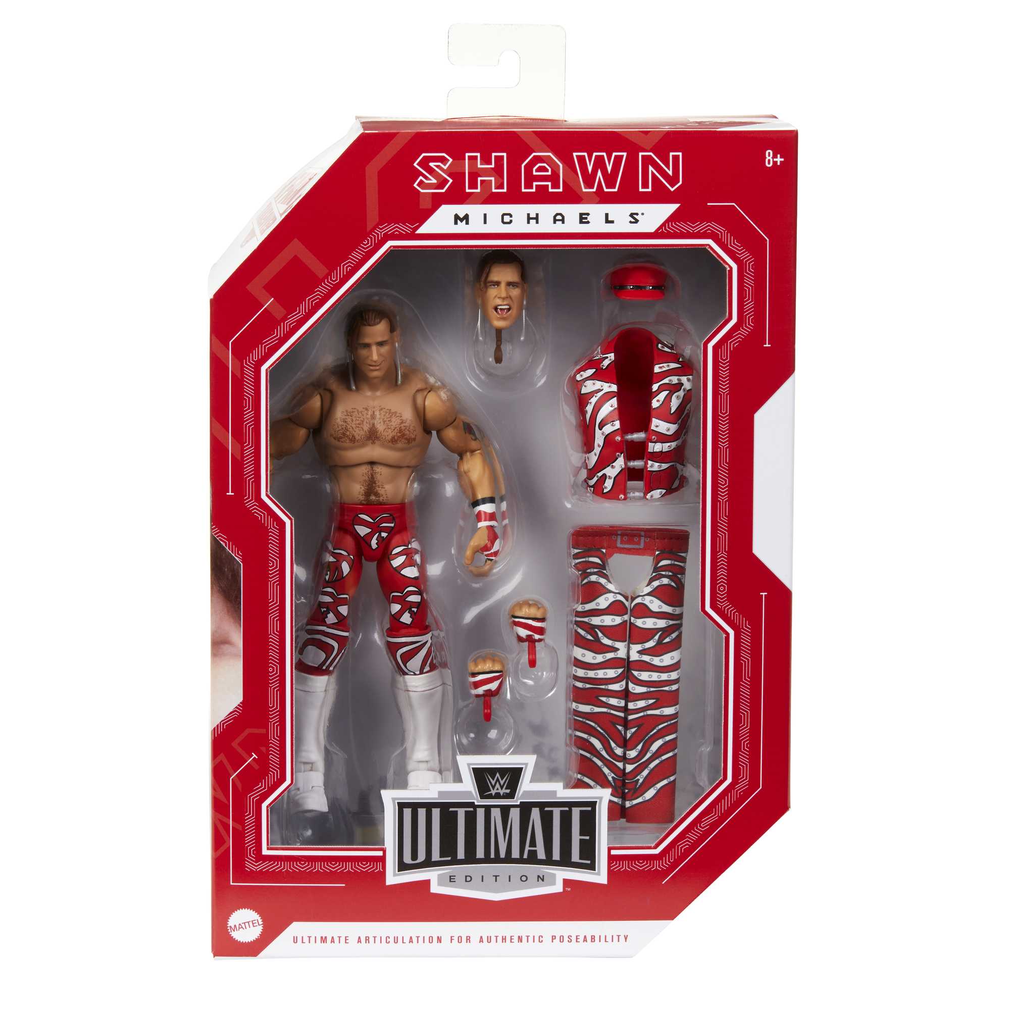 WWE Shawn Michaels Ultimate Edition Action Figure - Image 6