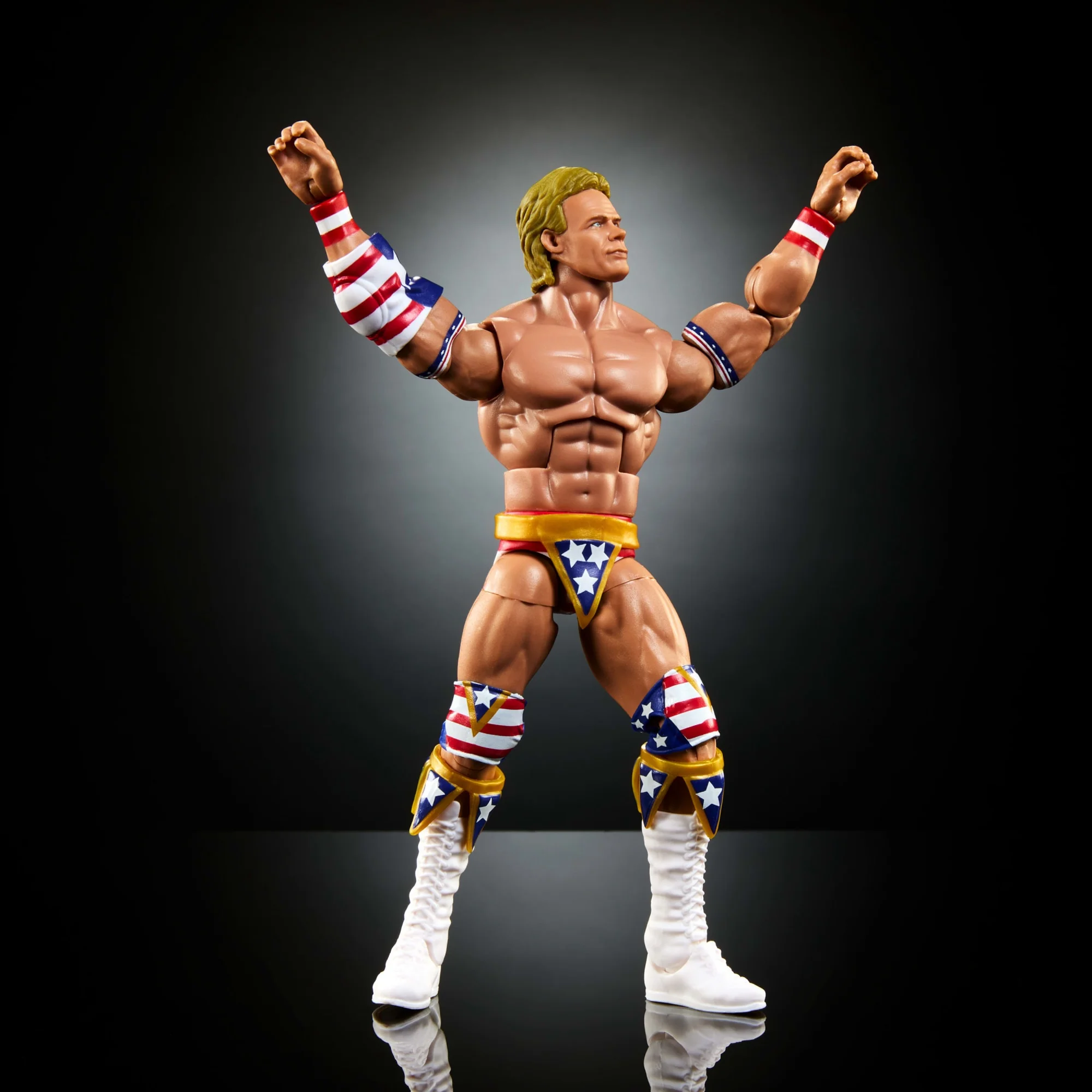 WWE Action Figure Elite Collection Summerslam Lex Luger With Build-A-Figure - Image 5