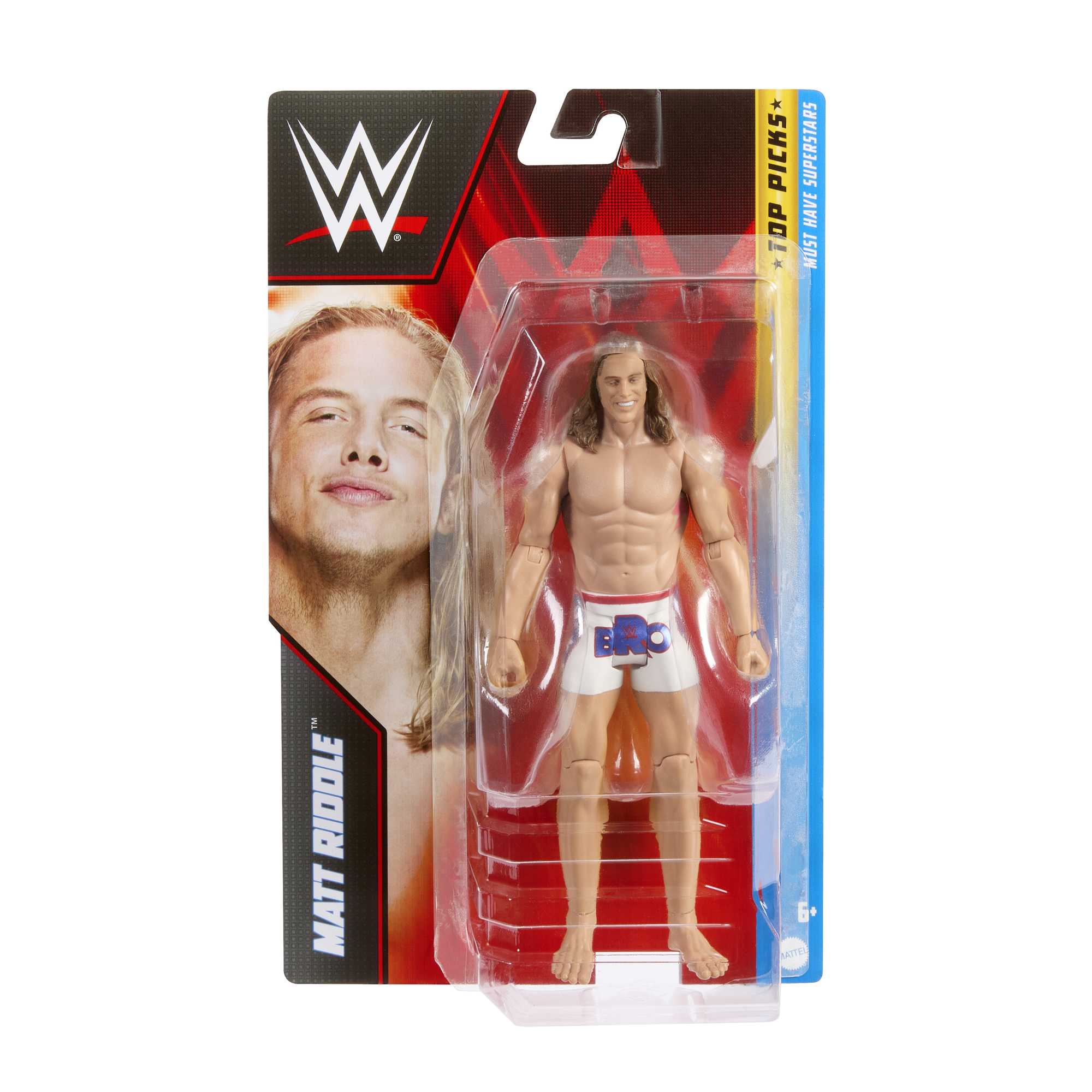 WWE Top Picks Action Figures, 6-Inch Collectible Superstars With Articulation - Image 6