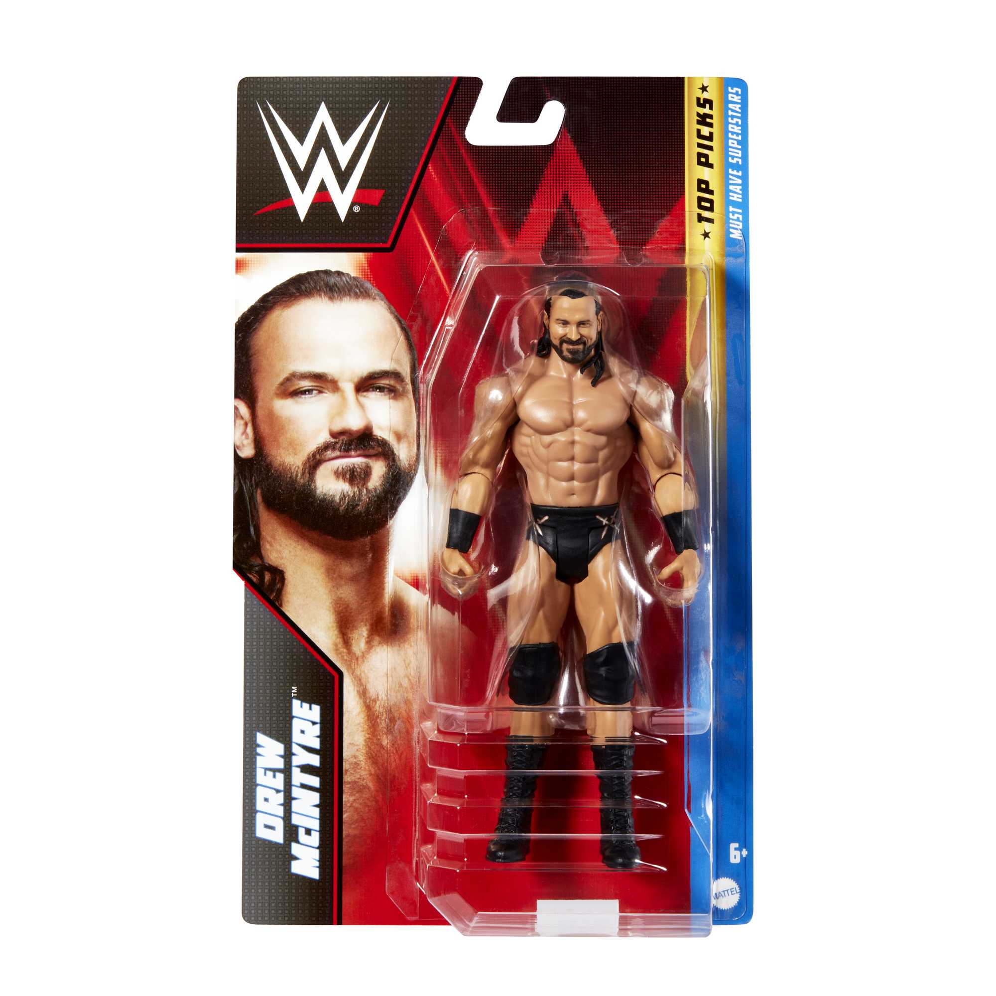 WWE Top Picks Action Figures, 6-Inch Collectible Superstars With Articulation - Image 7