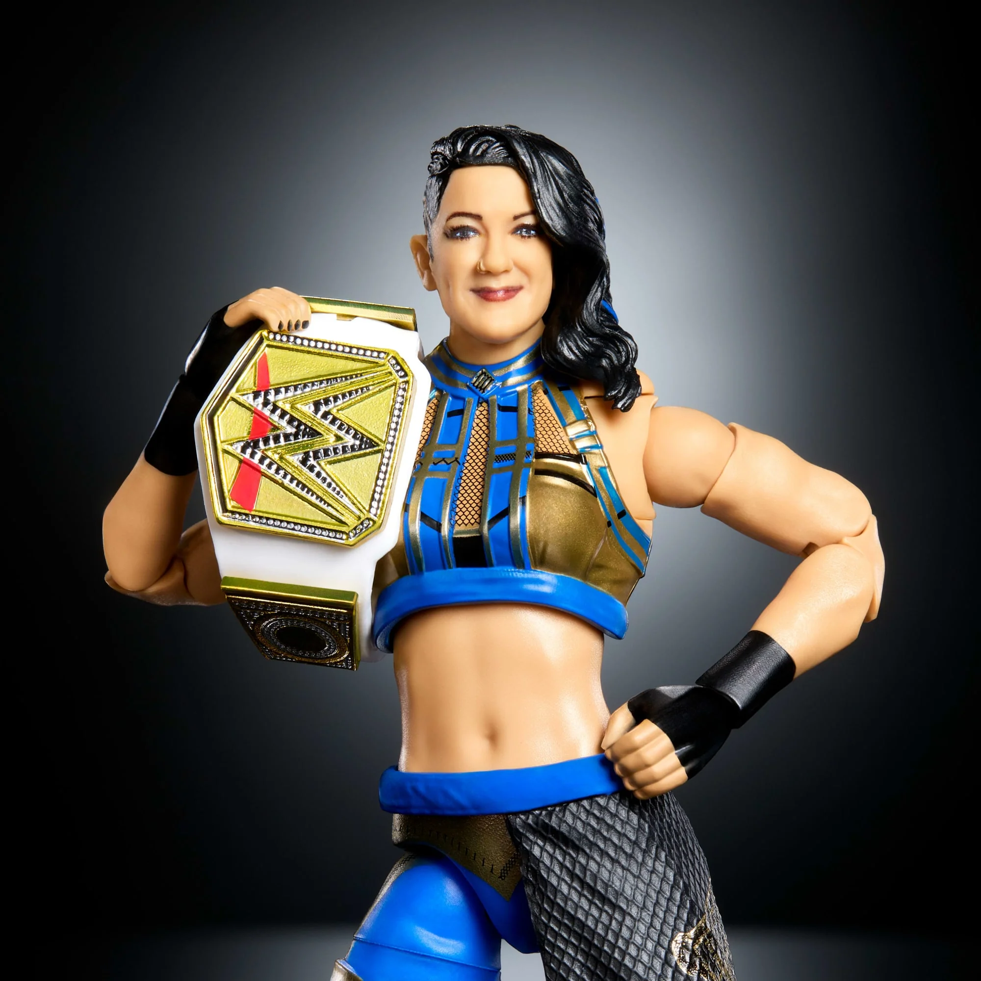 WWE Ultimate Edition Bayley Action Figure & Accessories Set, 6-Inch Collectible Superstar - Image 4