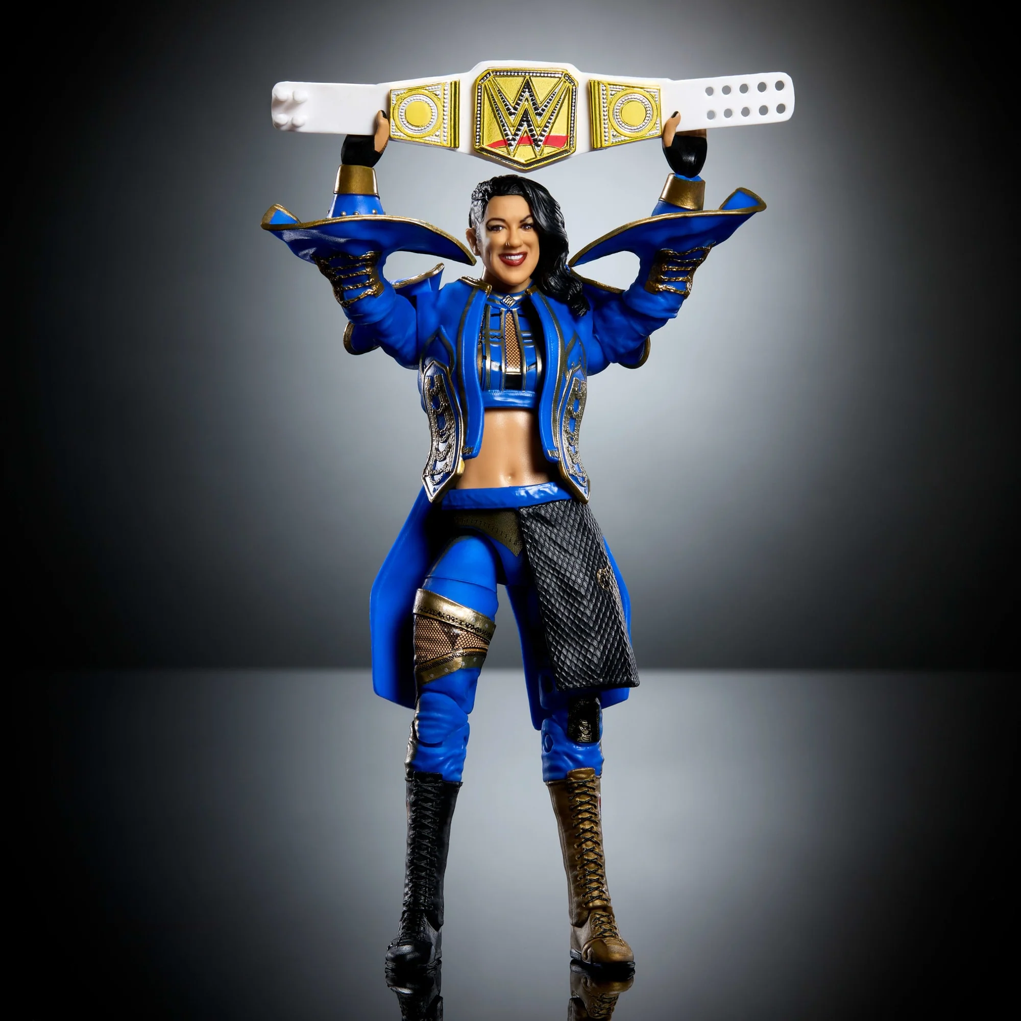 WWE Ultimate Edition Bayley Action Figure & Accessories Set, 6-Inch Collectible Superstar - Image 5