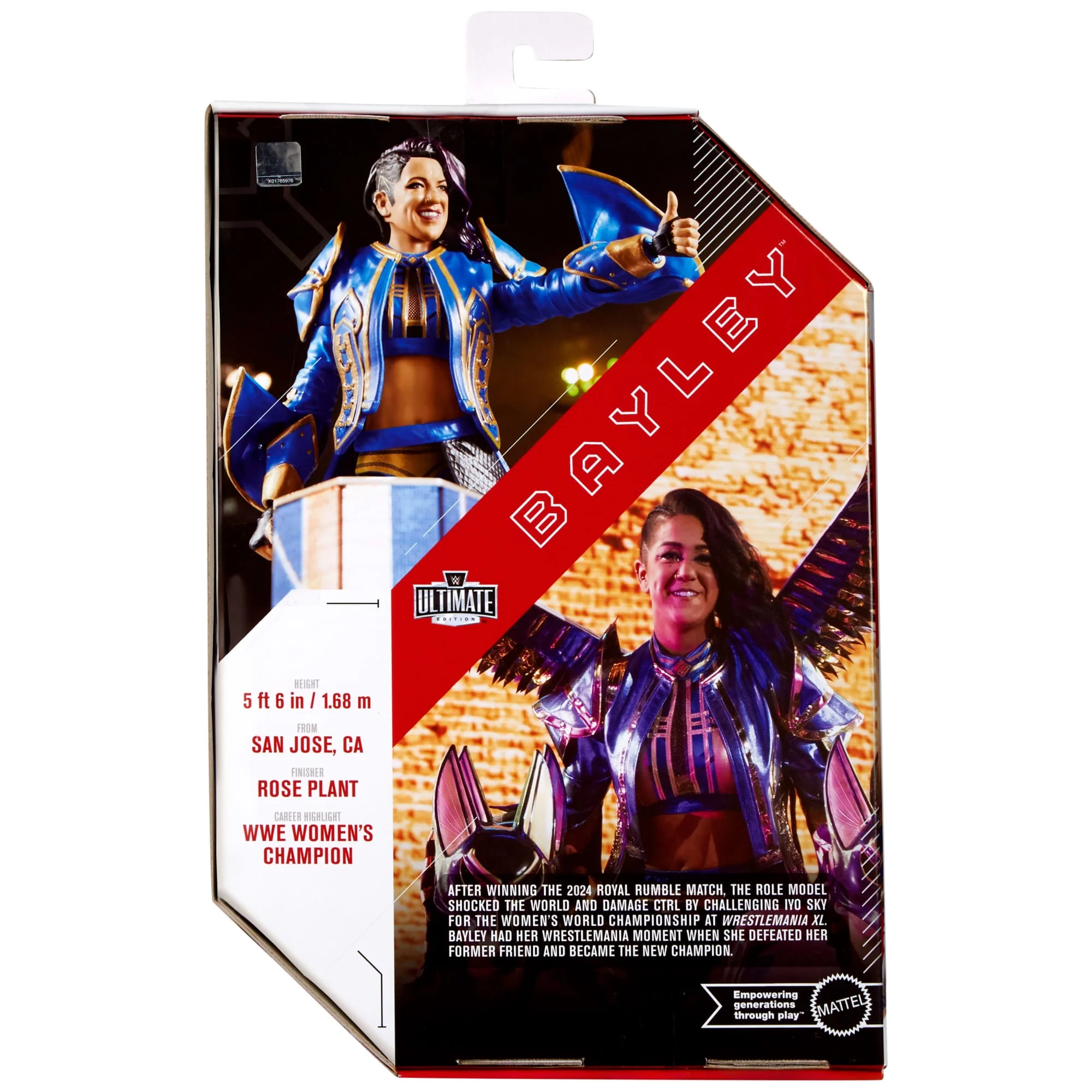 WWE Ultimate Edition Bayley Action Figure & Accessories Set, 6-Inch Collectible Superstar - Image 6
