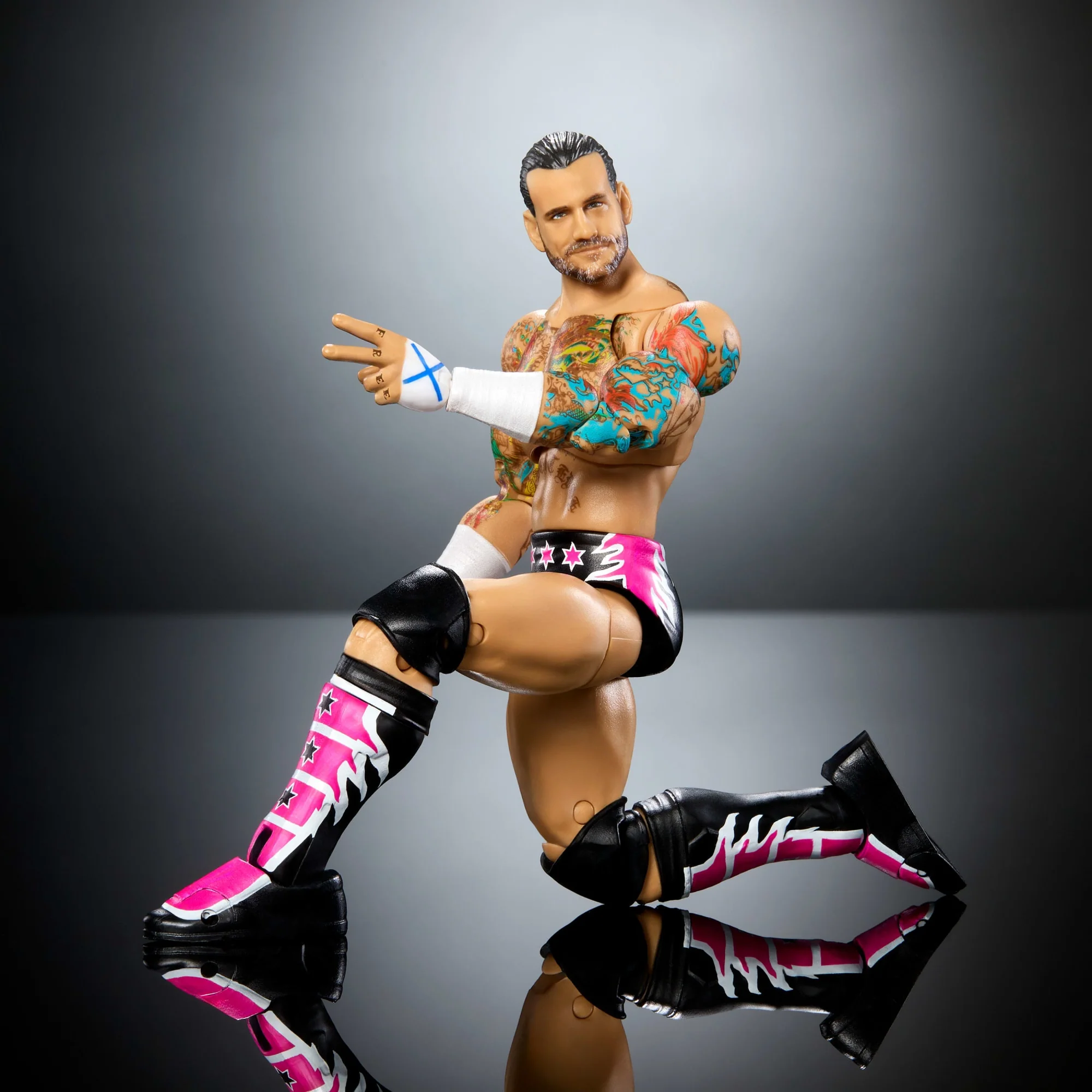WWE Ultimate Edition Cm Punk Action Figure & Accessories Set, 6-Inch Collectible Superstar - Image 4