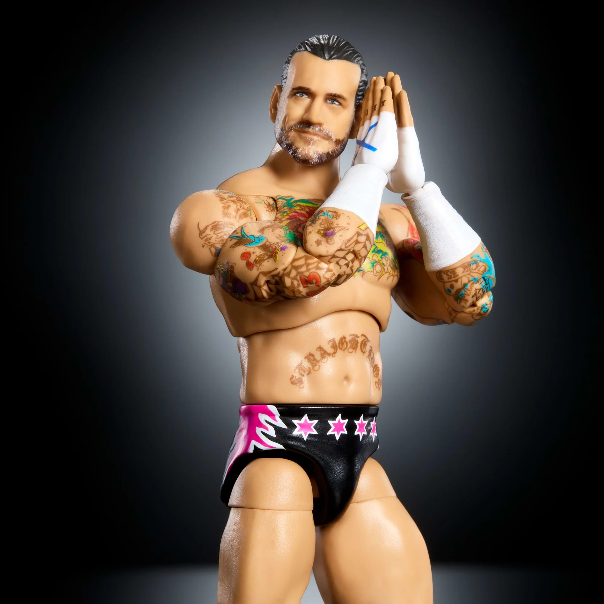 WWE Ultimate Edition Cm Punk Action Figure & Accessories Set, 6-Inch Collectible Superstar - Image 5