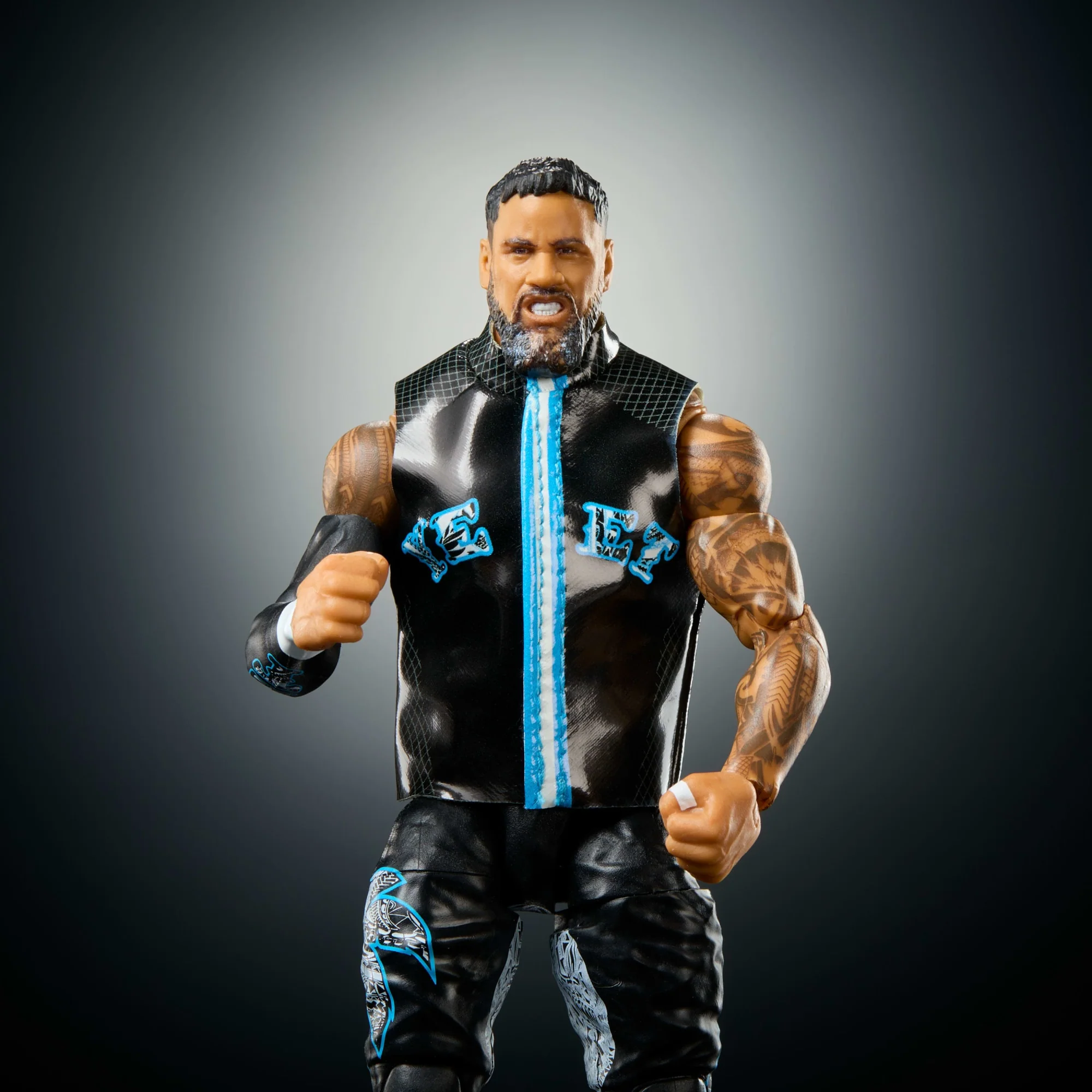 WWE Ultimate Edition Jey Uso Action Figure & Accessories Set, 6-Inch Collectible Superstar - Image 3