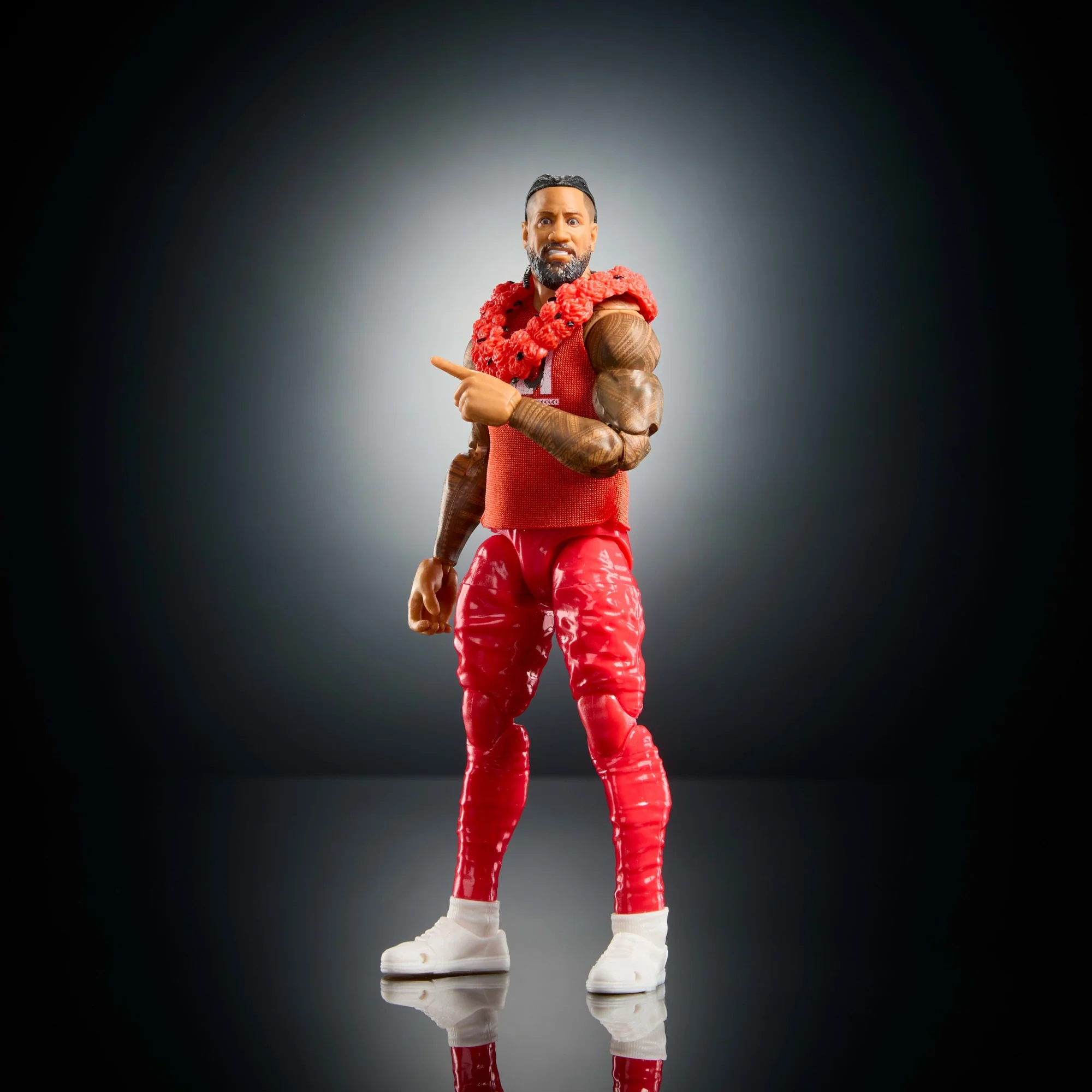 WWE Ultimate Edition Jimmy Uso Action Figure & Accessories Set, 6-Inch Collectible Superstar - Image 4