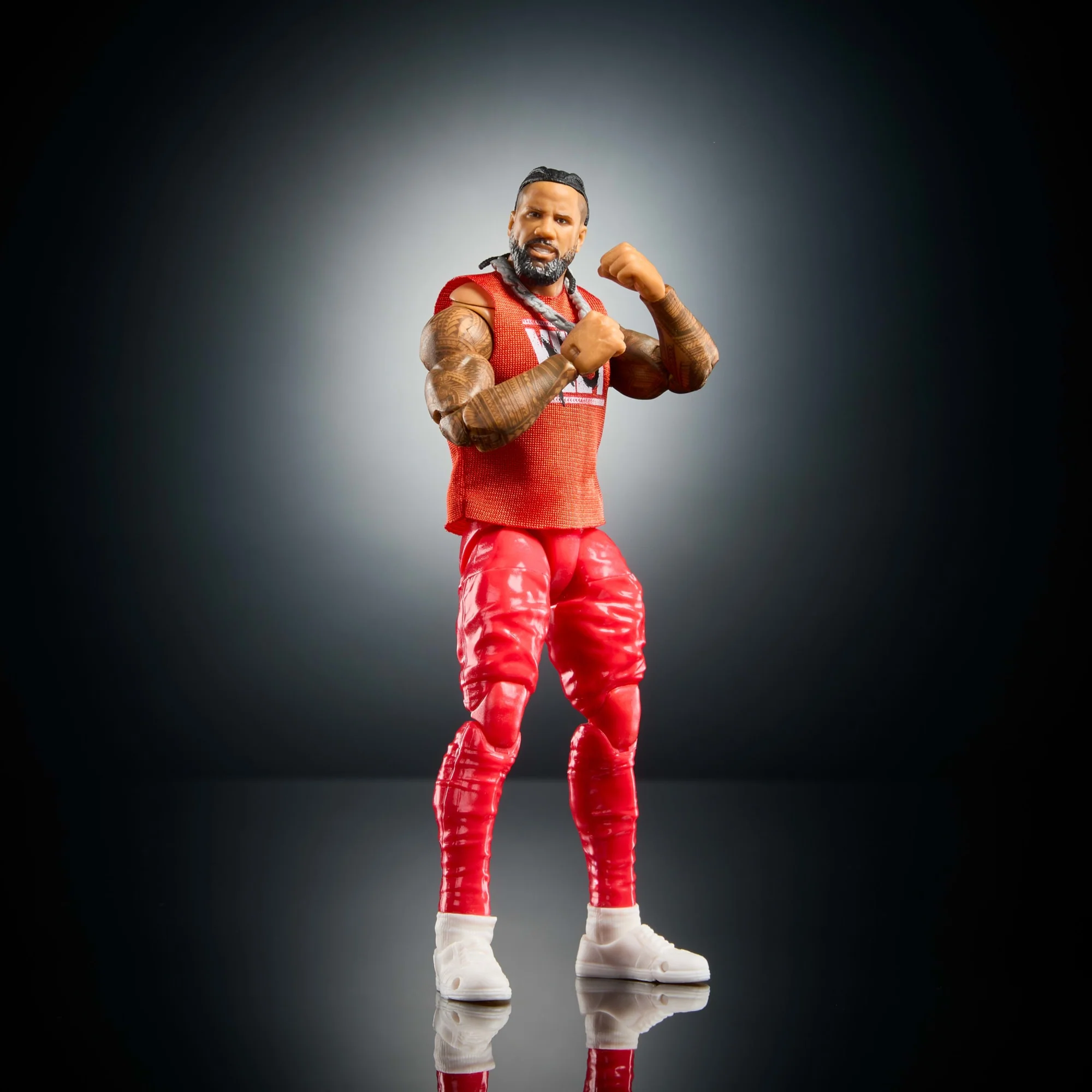 WWE Ultimate Edition Jimmy Uso Action Figure & Accessories Set, 6-Inch Collectible Superstar - Image 5