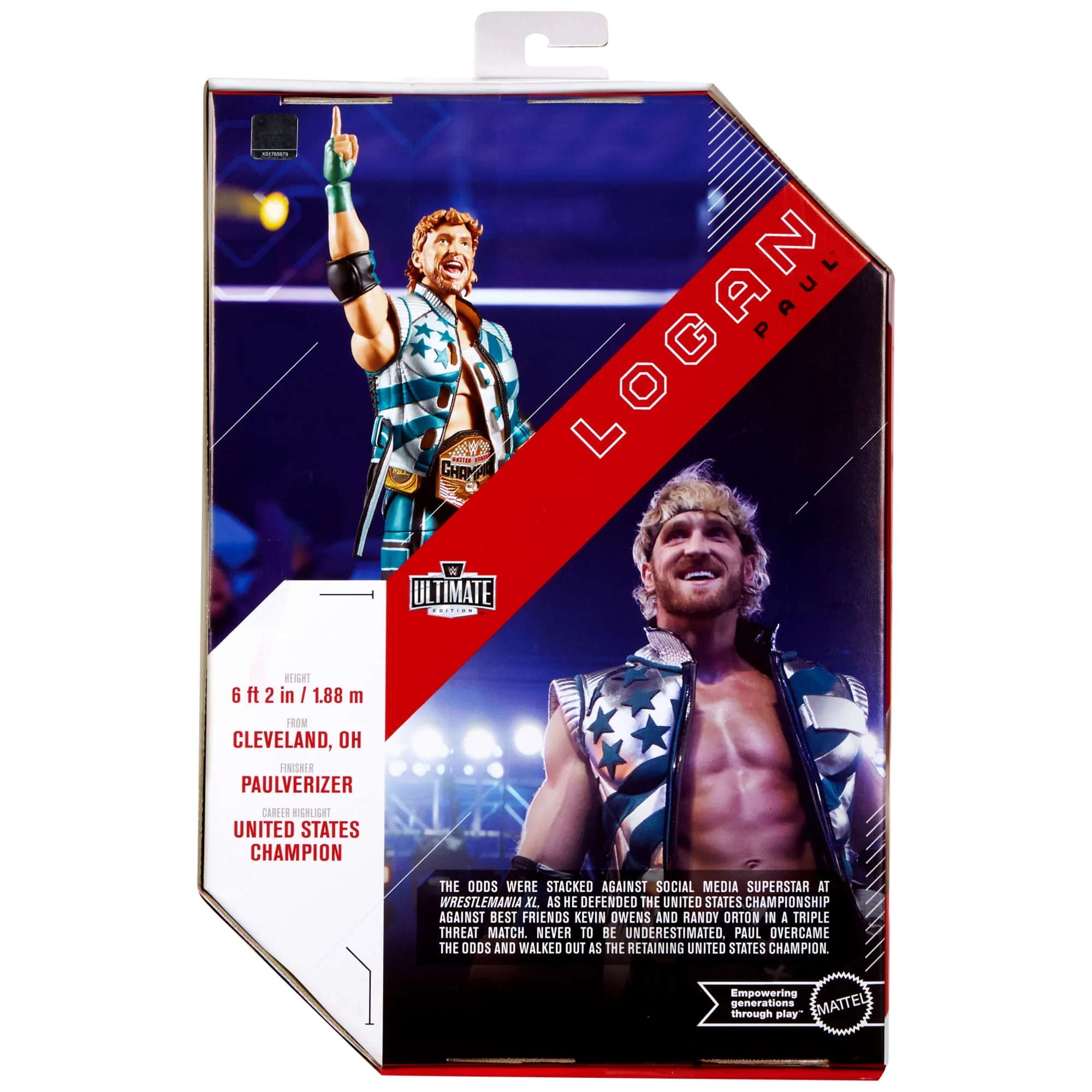 WWE Ultimate Edition Logan Paul Action Figure & Accessories Set, 6-Inch Collectible Superstar - Image 6