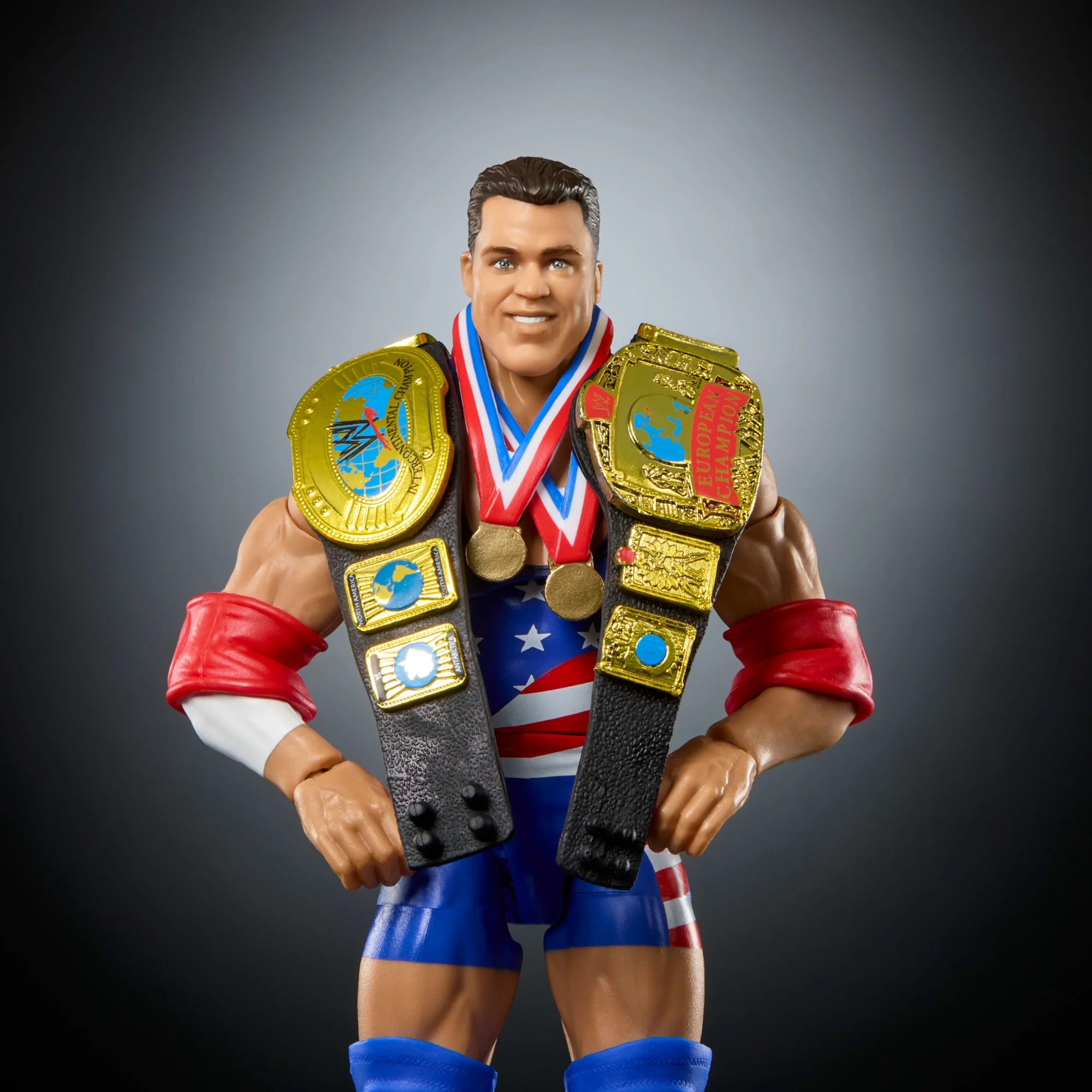 WWE Ultimate Edition Monday Night War Kurt Angle Figurka i akcesoria Zestaw 8+ - Image 5