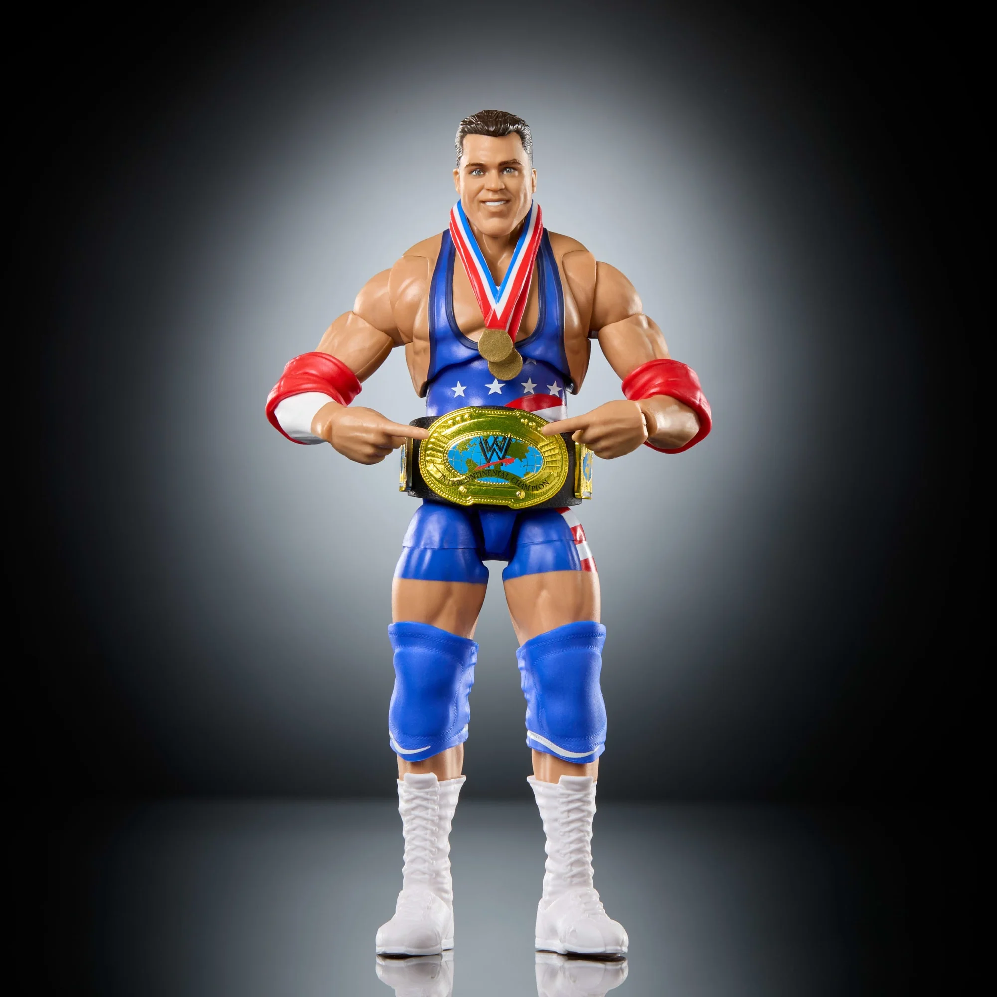WWE Ultimate Edition Monday Night War Kurt Angle Figurka i akcesoria Zestaw 8+ - Image 6