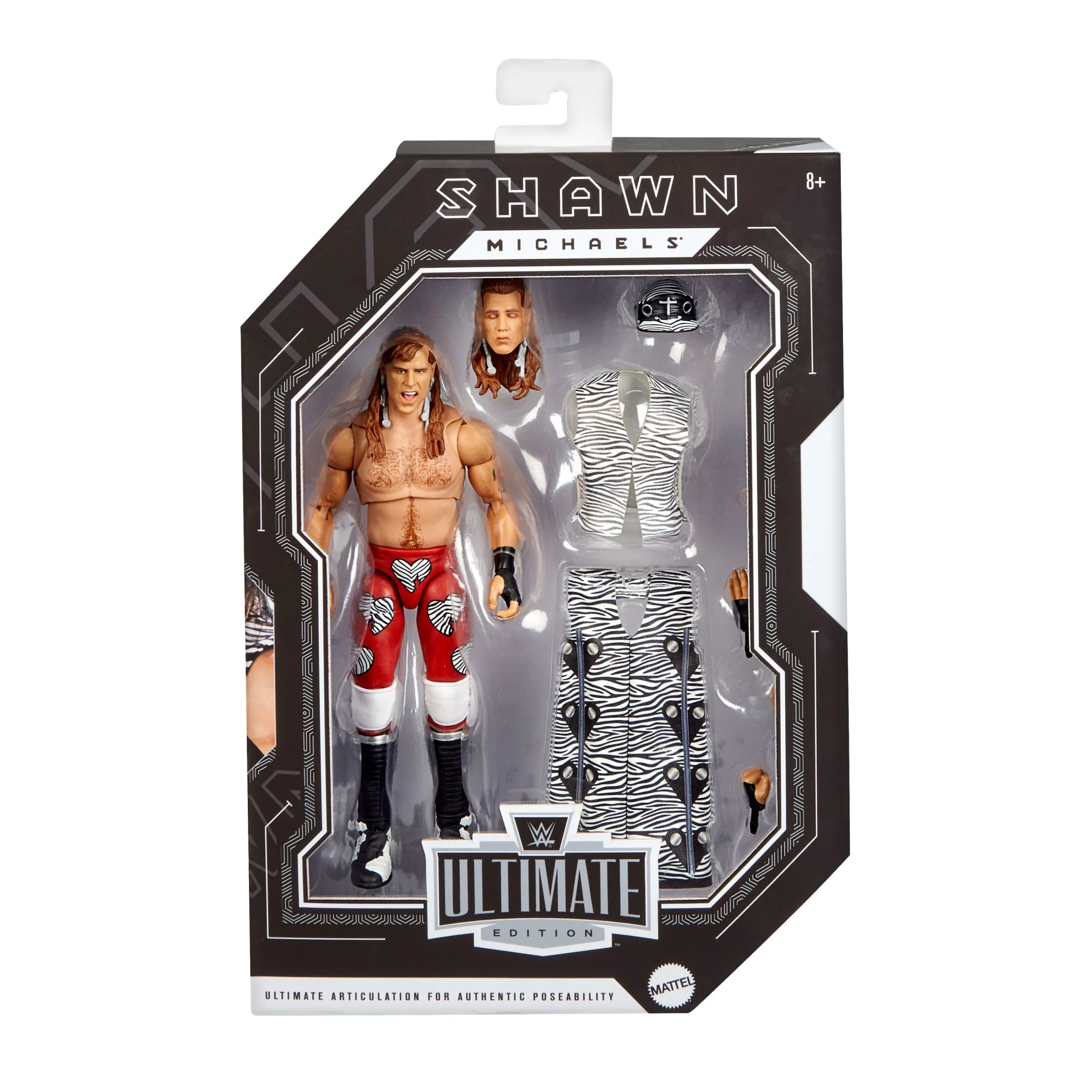 WWE Ultimate Edition Shawn Michaels Figurka i akcesoria Zestaw 8+ - Image 2