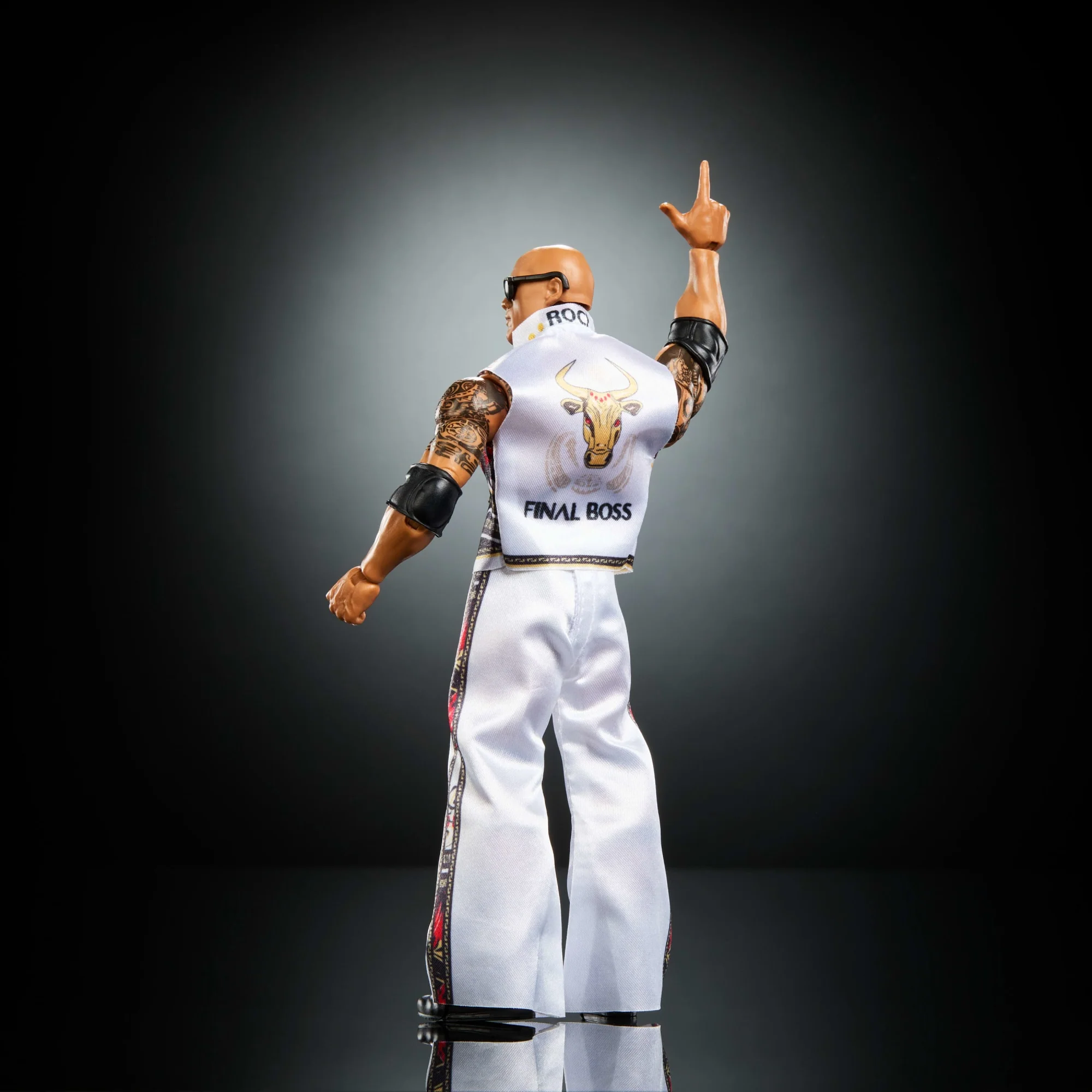 WWE Ultimate Edition The Rock Final Boss Figurka i akcesoria Zestaw 8+ - Image 5