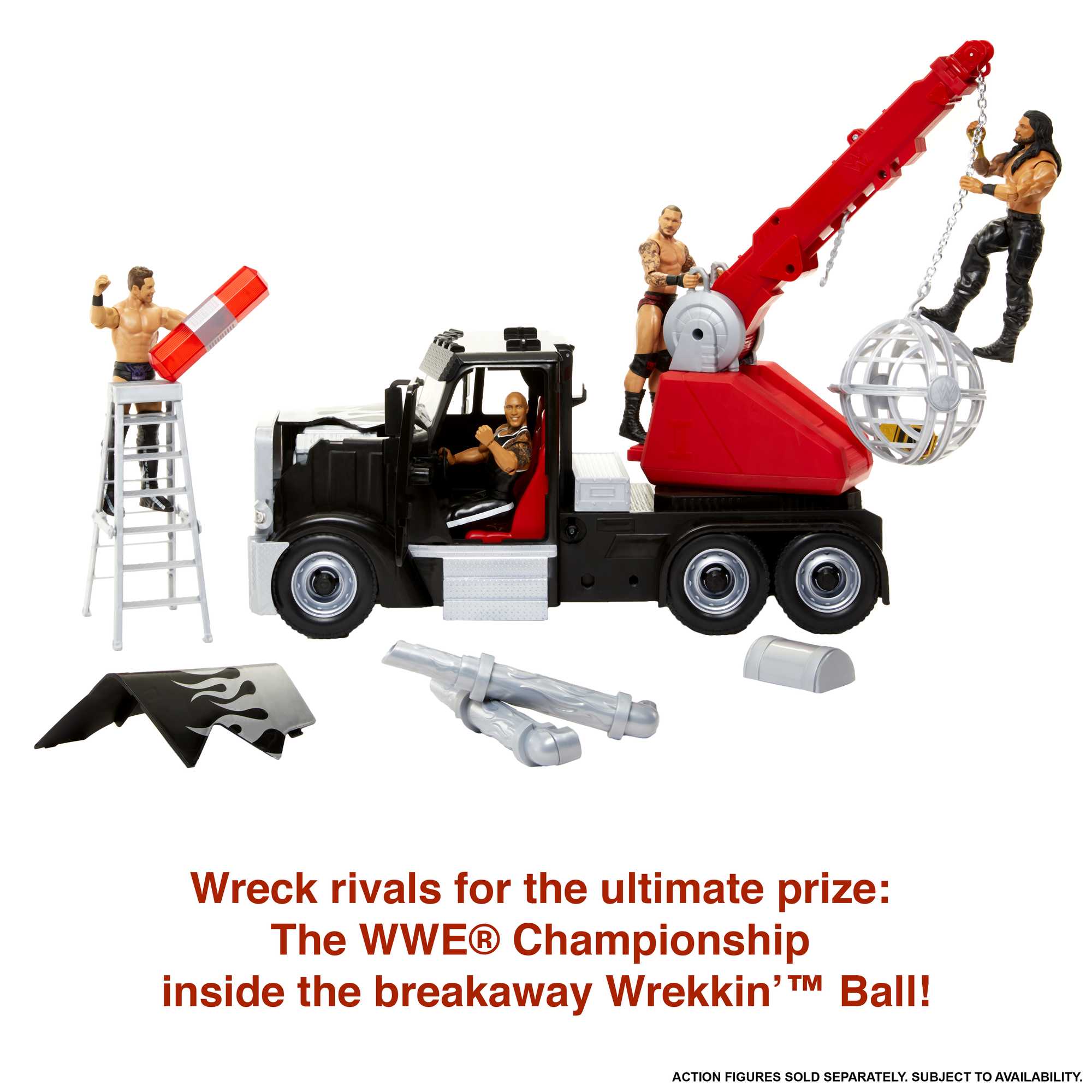 WWE Wrekkin' Rampage Rig vehicle - Image 4