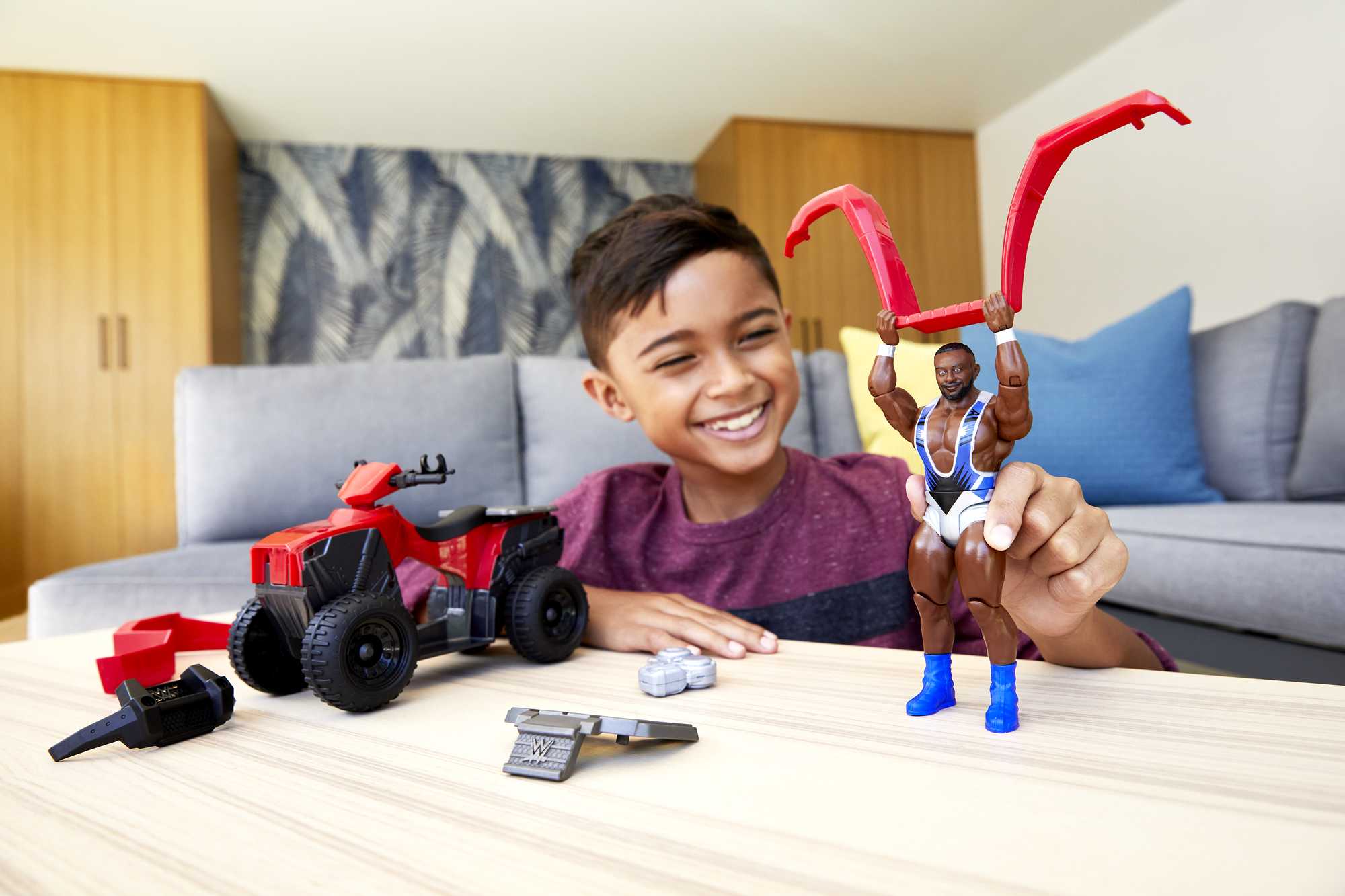 WWE Wrekkin' Slam N Spin ATV vehicle - Image 2