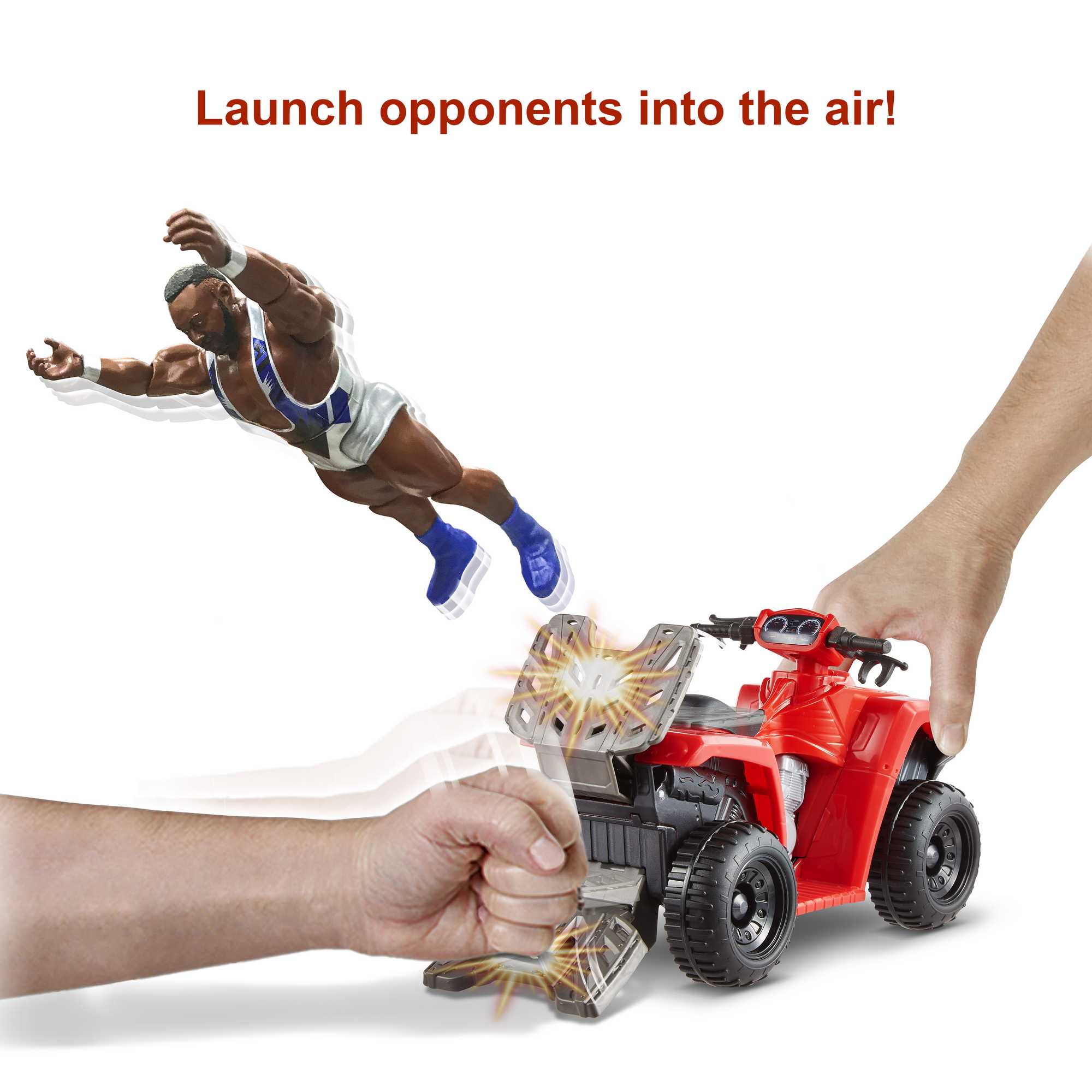 WWE Wrekkin' Slam N Spin ATV vehicle - Image 5