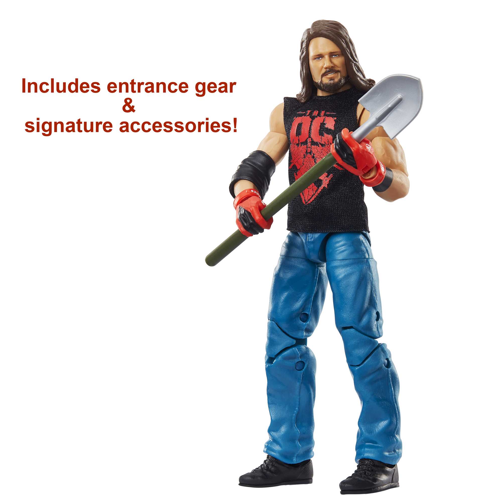 WWE WrestleMania AJ Styles Elite Collection Action Figure - Image 2