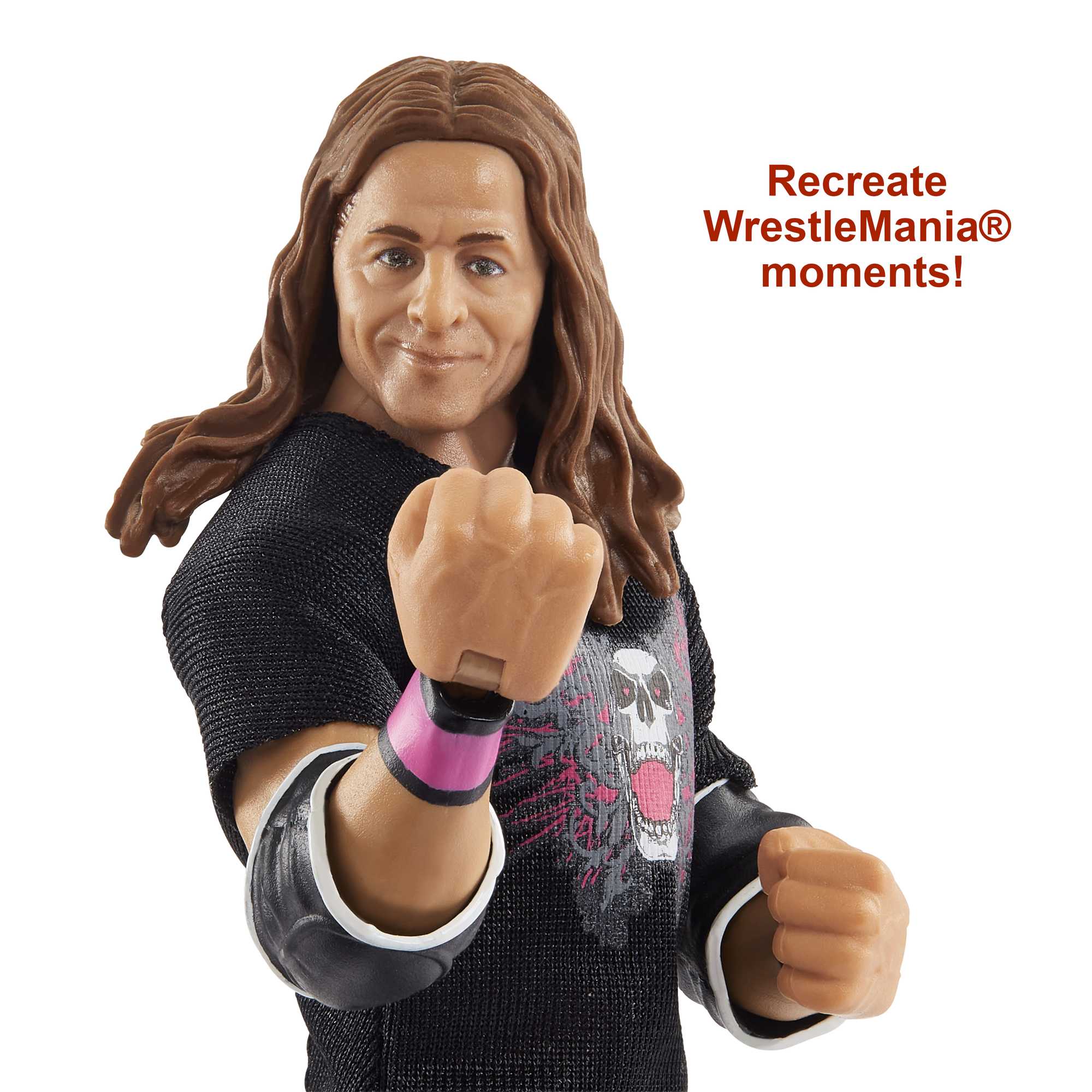 WWE WrestleMania Bret 'Hit Man' Hart Elite Collection Action Figure - Image 2