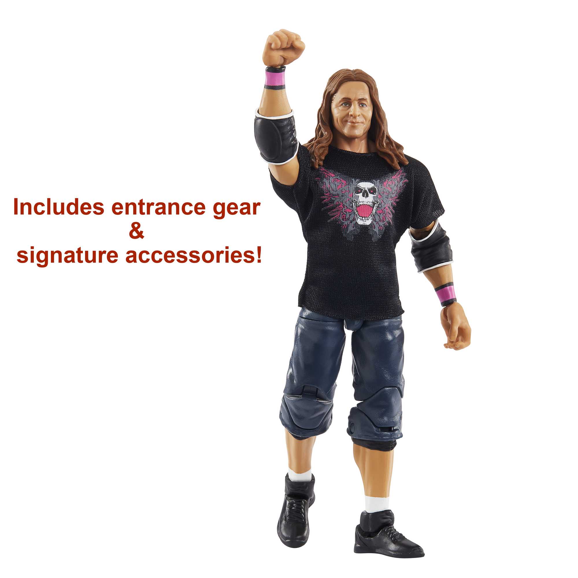WWE WrestleMania Bret 'Hit Man' Hart Elite Collection Action Figure - Image 3