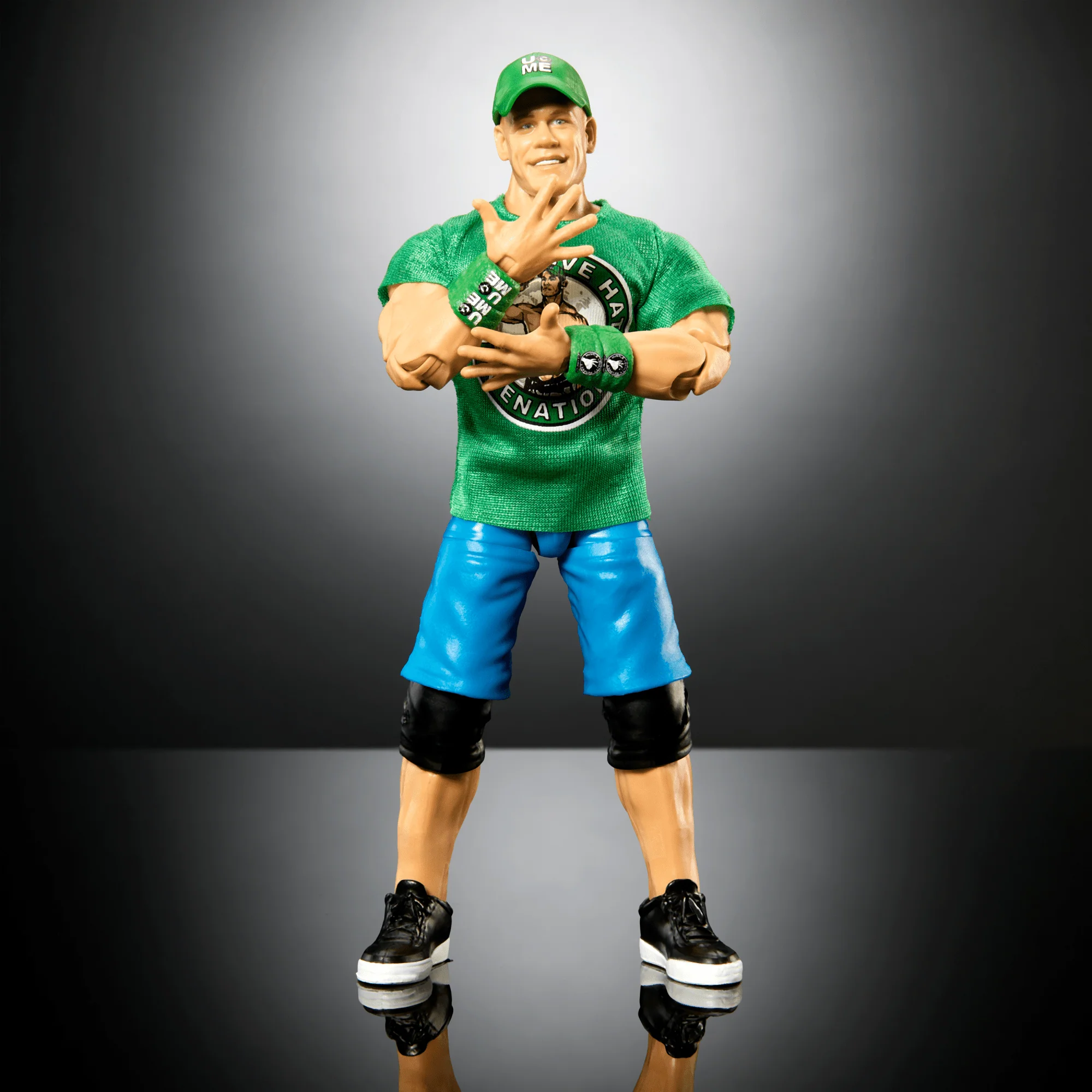 WWE Elite Collection Wrestlemania John Cena Action Figure With Accessory - Image 3