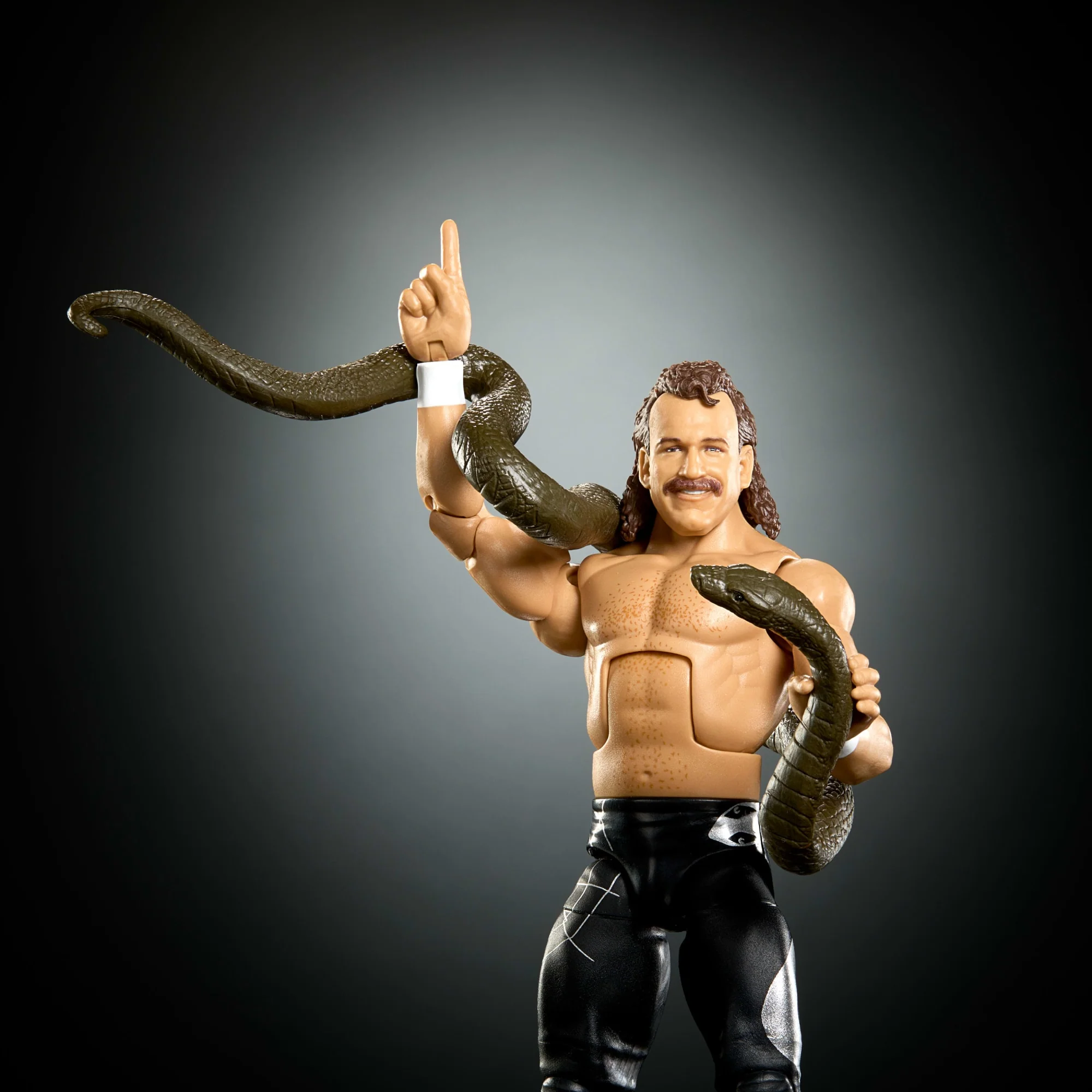 WWE Elite Collection Premium Live Event Jake „The Snake” Roberts WrestleMania Figurka i akcesoria Zestaw 8+ - Image 5