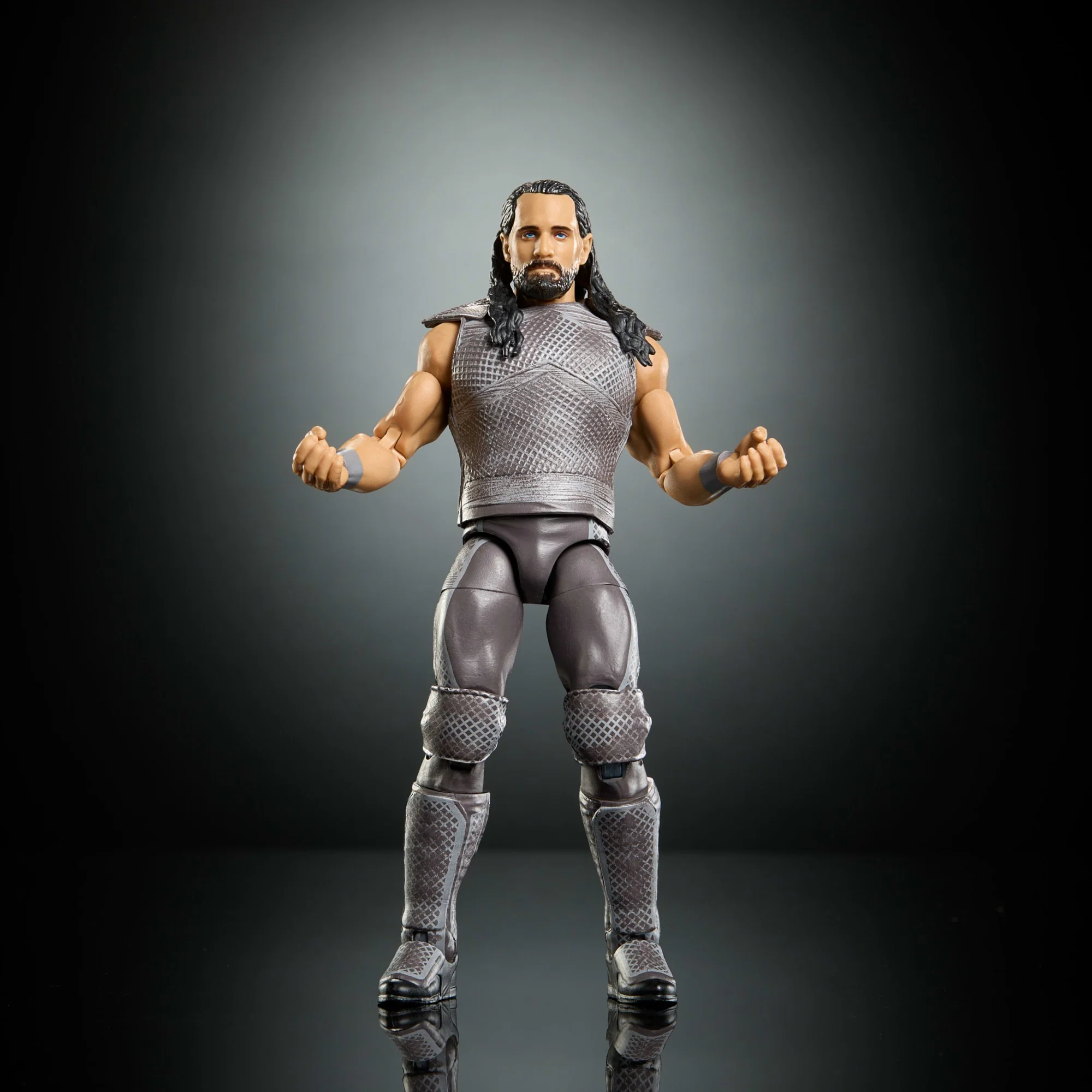 WWE Elite Collection Premium Live Event Seth Rollins WrestleMania Figurka i akcesoria Zestaw 8+ - Image 4
