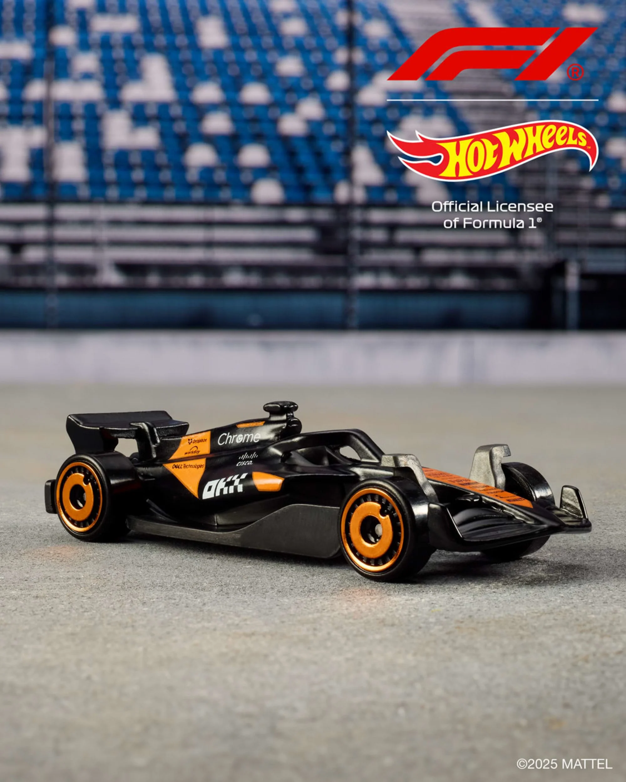 Yarış Takımlarını Temsil Eden 5'Li Hot Wheels Paketi, Formula 1 Temalı 5 Adet 1:64 Ölçekli Metal Oyuncak Araba Seti - Image 2