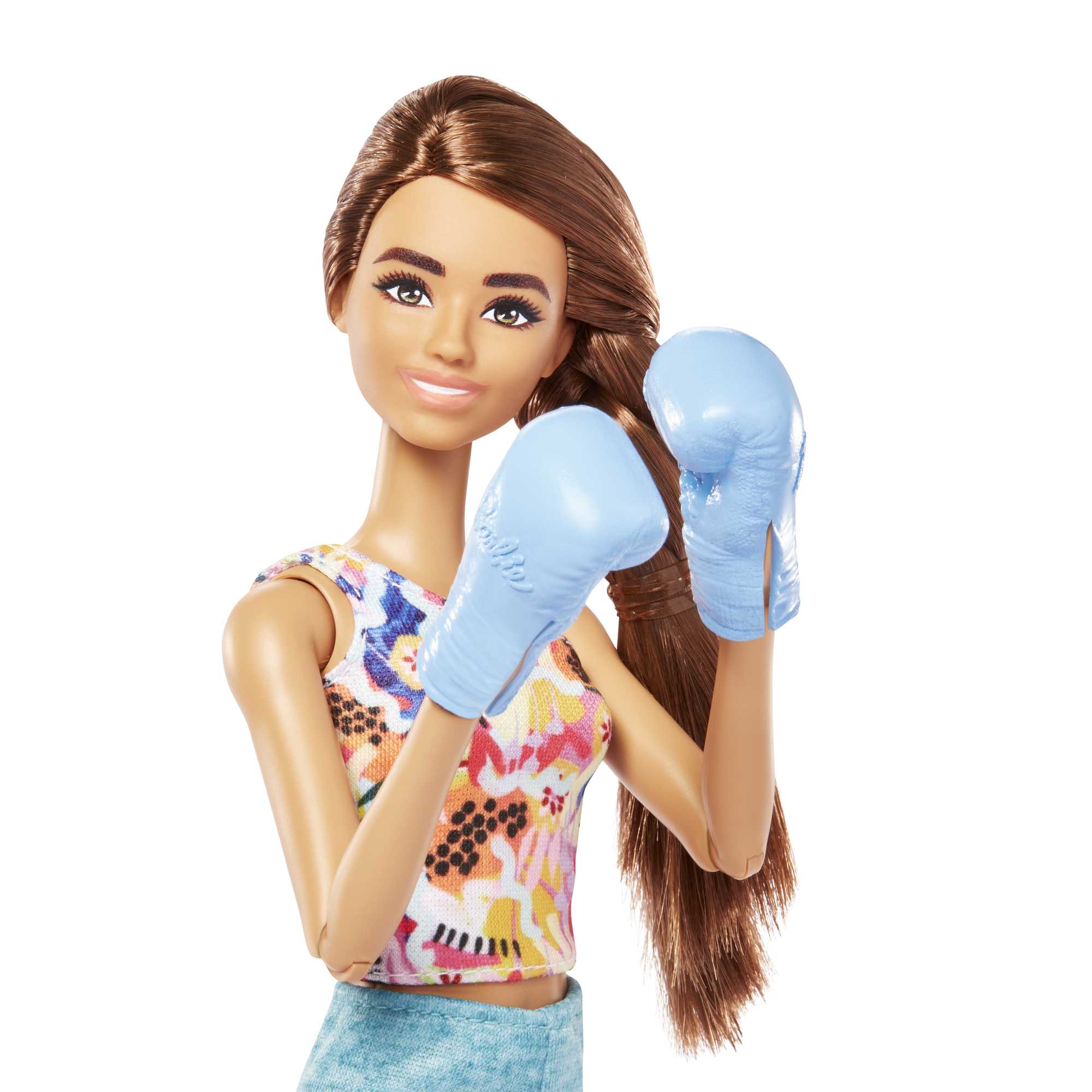 Yavru Köpeği, Spor Kıyafetleri, Patenleri Ve Tenis Raketiyle Barbie Bebek - Image 3