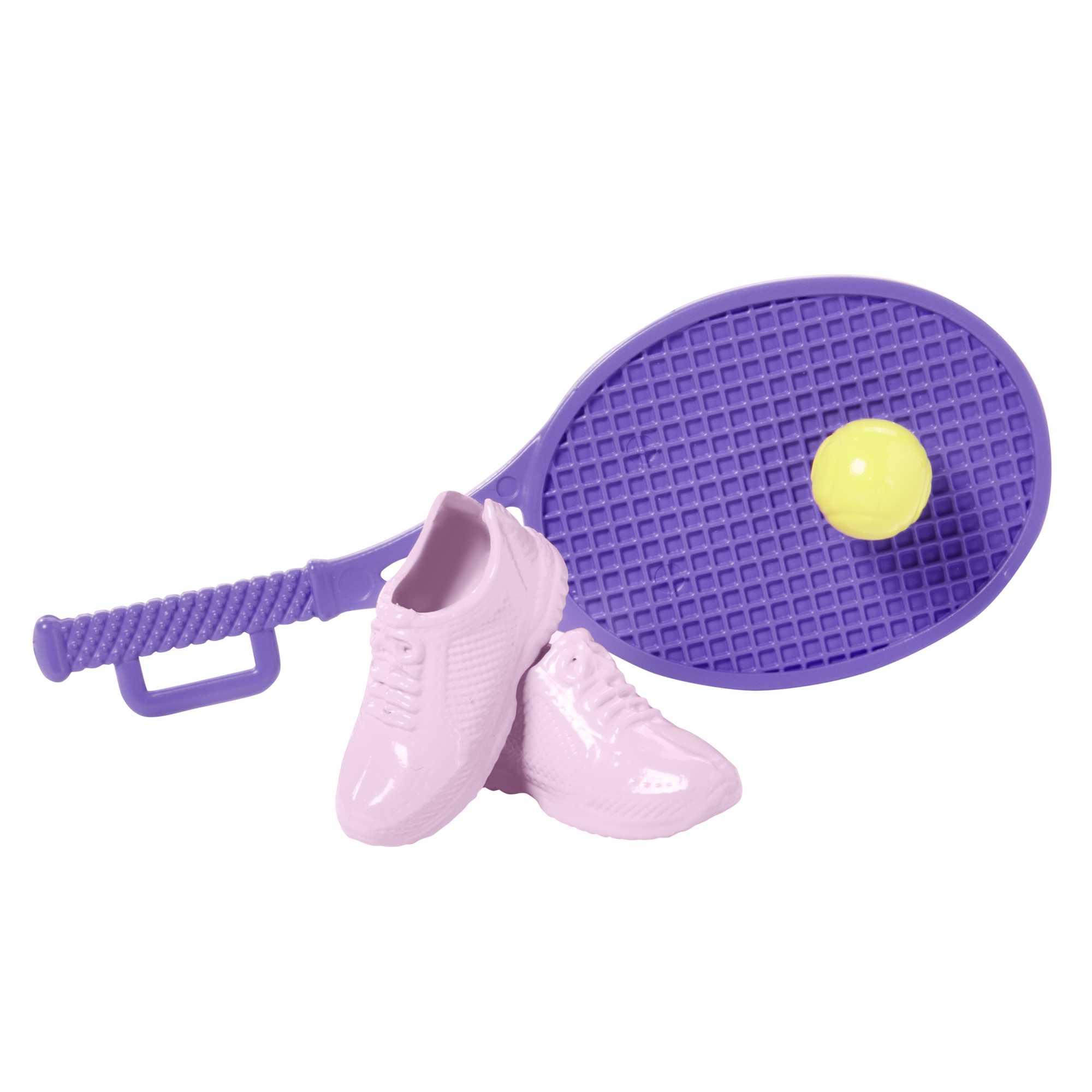 Yavru Köpeği, Spor Kıyafetleri, Patenleri Ve Tenis Raketiyle Barbie Bebek - Image 7