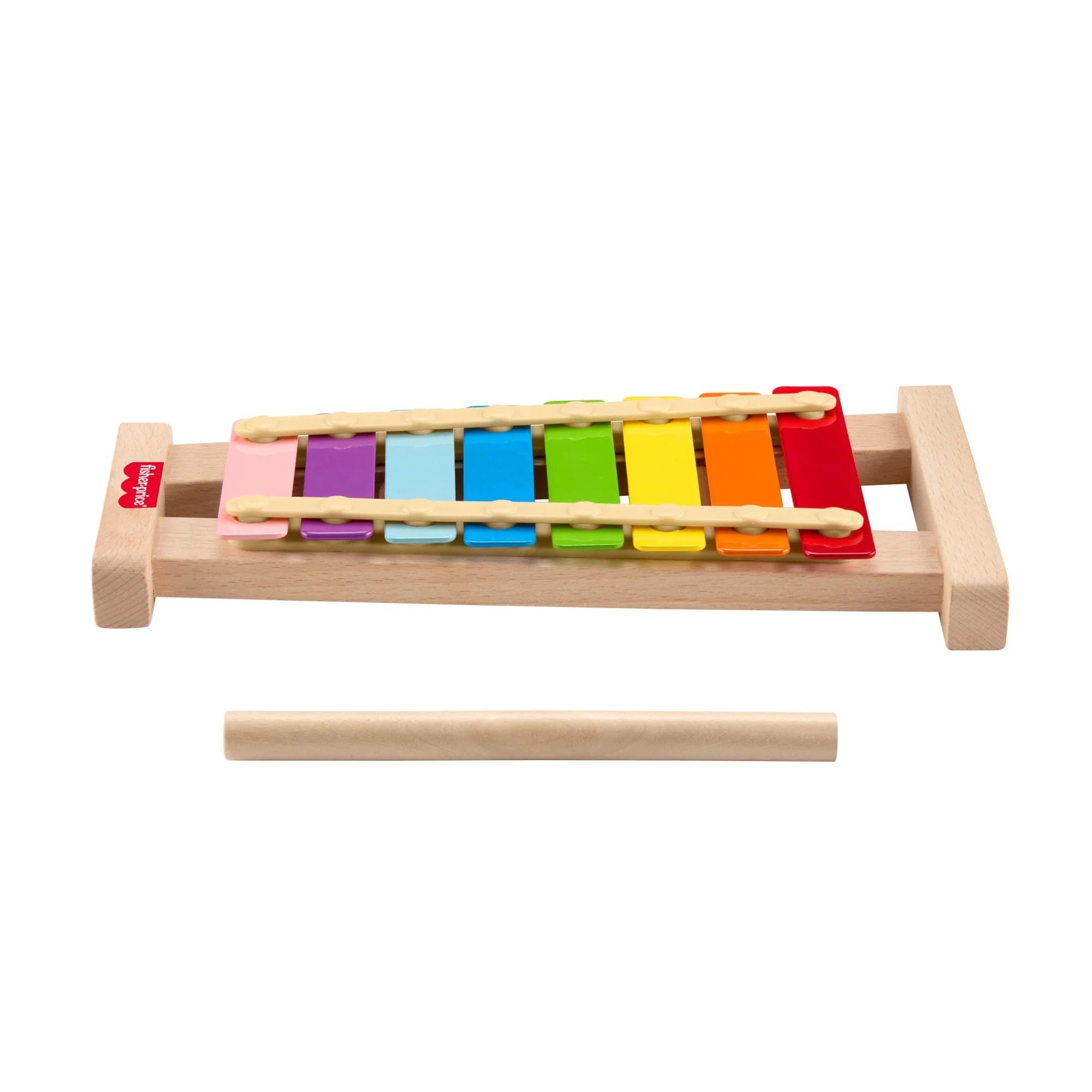 Yürüme Çağındaki Çocuklar Için 2 Parçalı Müzik Aleti Fisher-Price Ahşap Ksilofon - Image 4