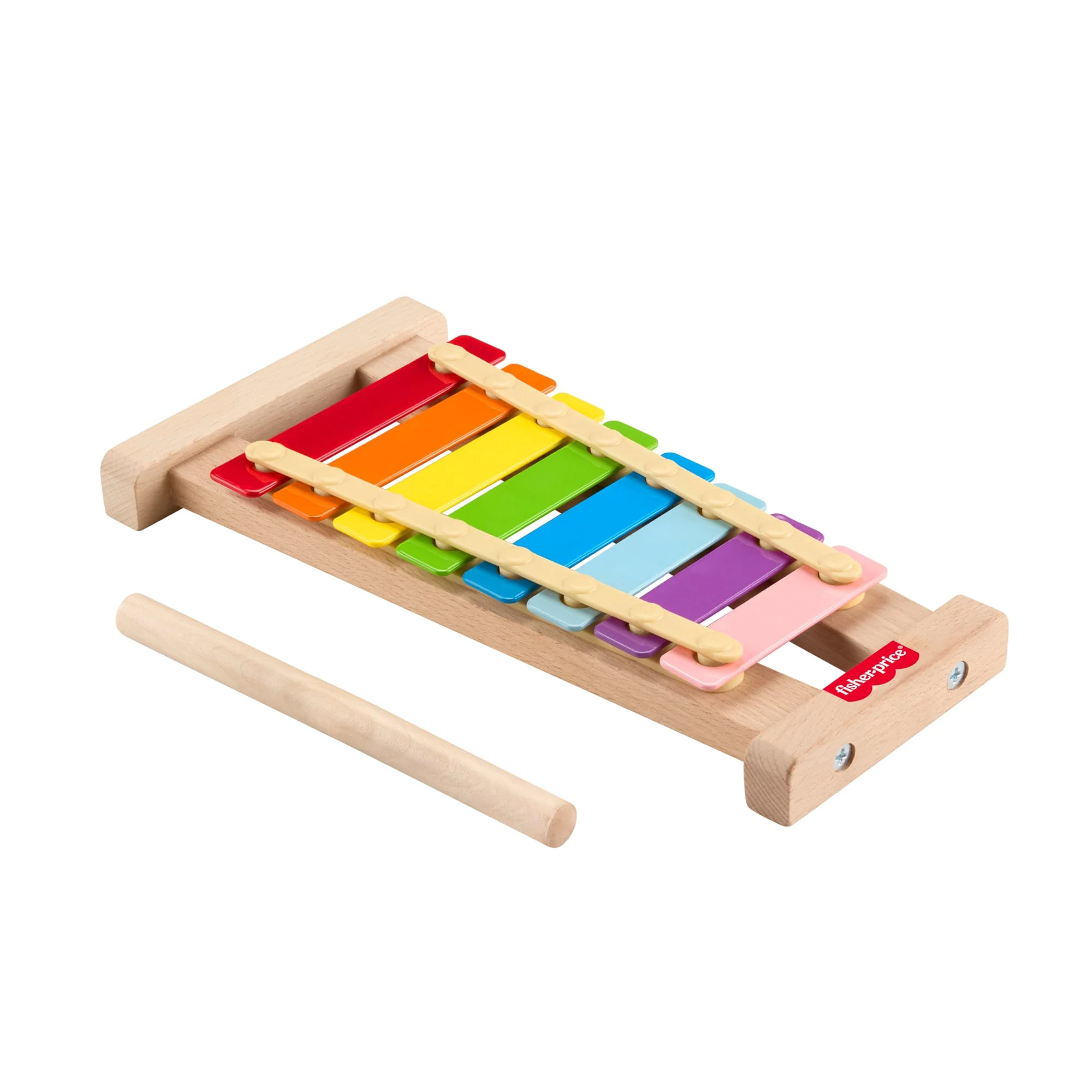 Yürüme Çağındaki Çocuklar Için 2 Parçalı Müzik Aleti Fisher-Price Ahşap Ksilofon - Image 5