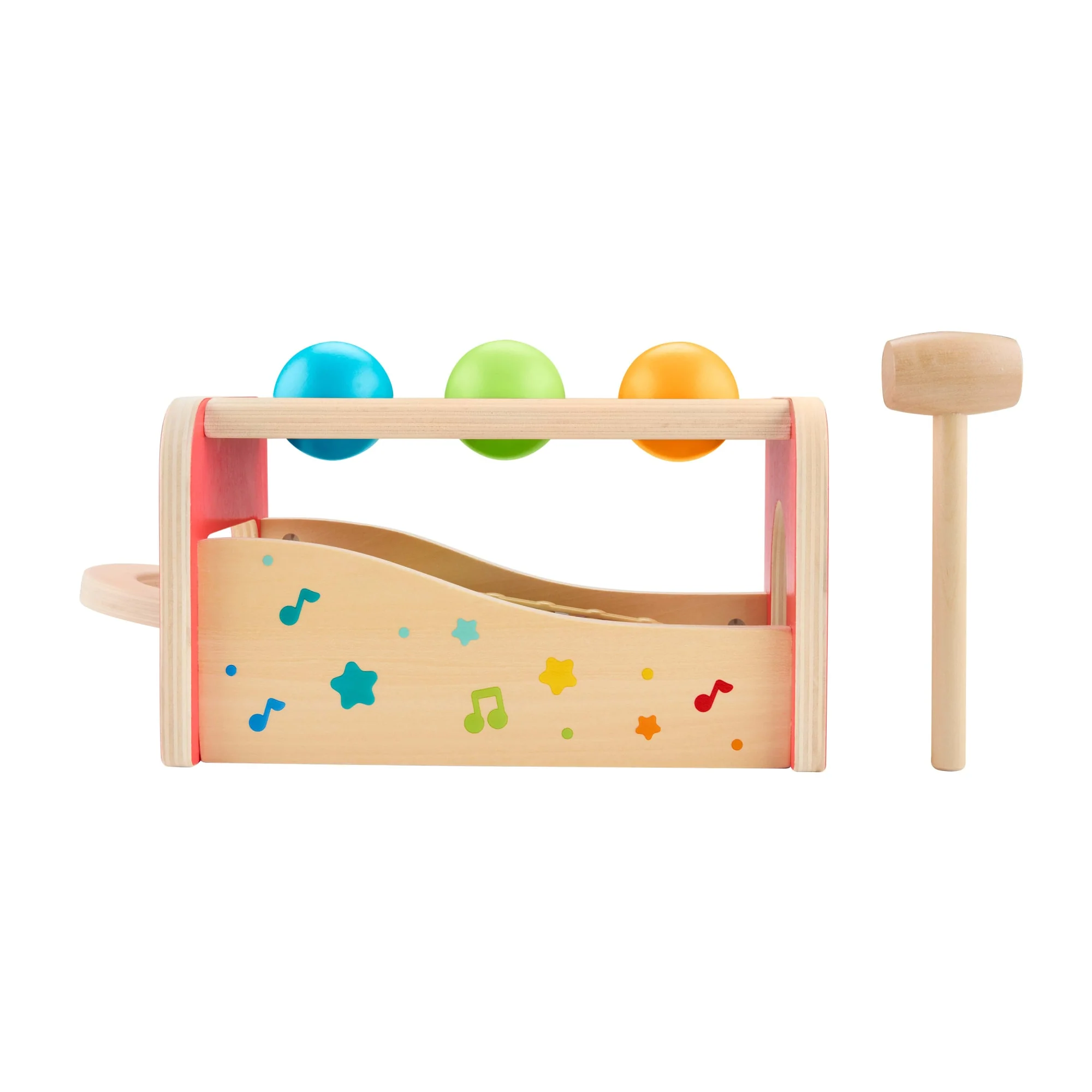 Yürüme Çağındaki Çocuklar Için Fisher-Price Bagetli Ksilofon Standı, 6 Ahşap Parçadan Oluşan Müzik Aleti Oyuncağı - Image 5